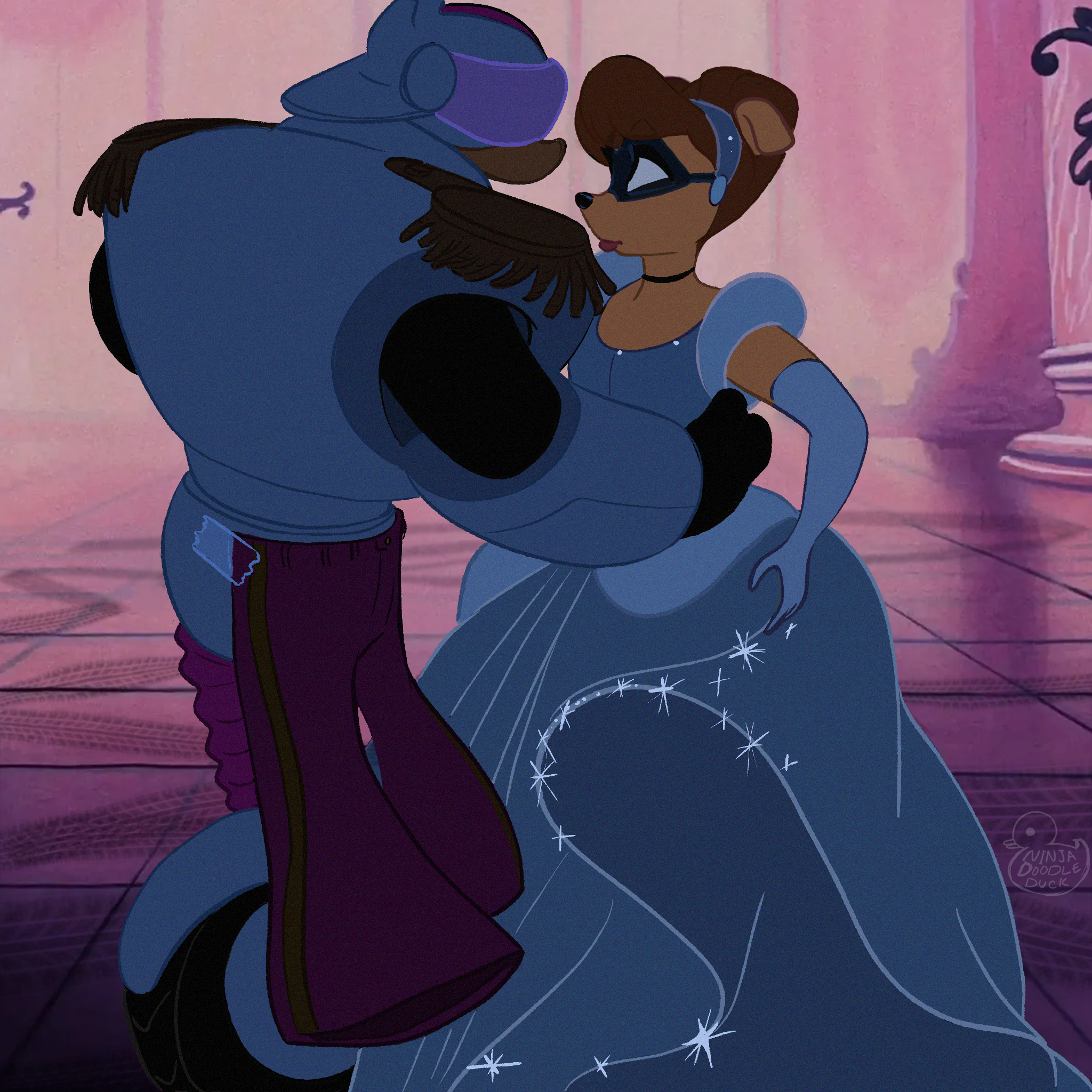 my oc with gizmoduck