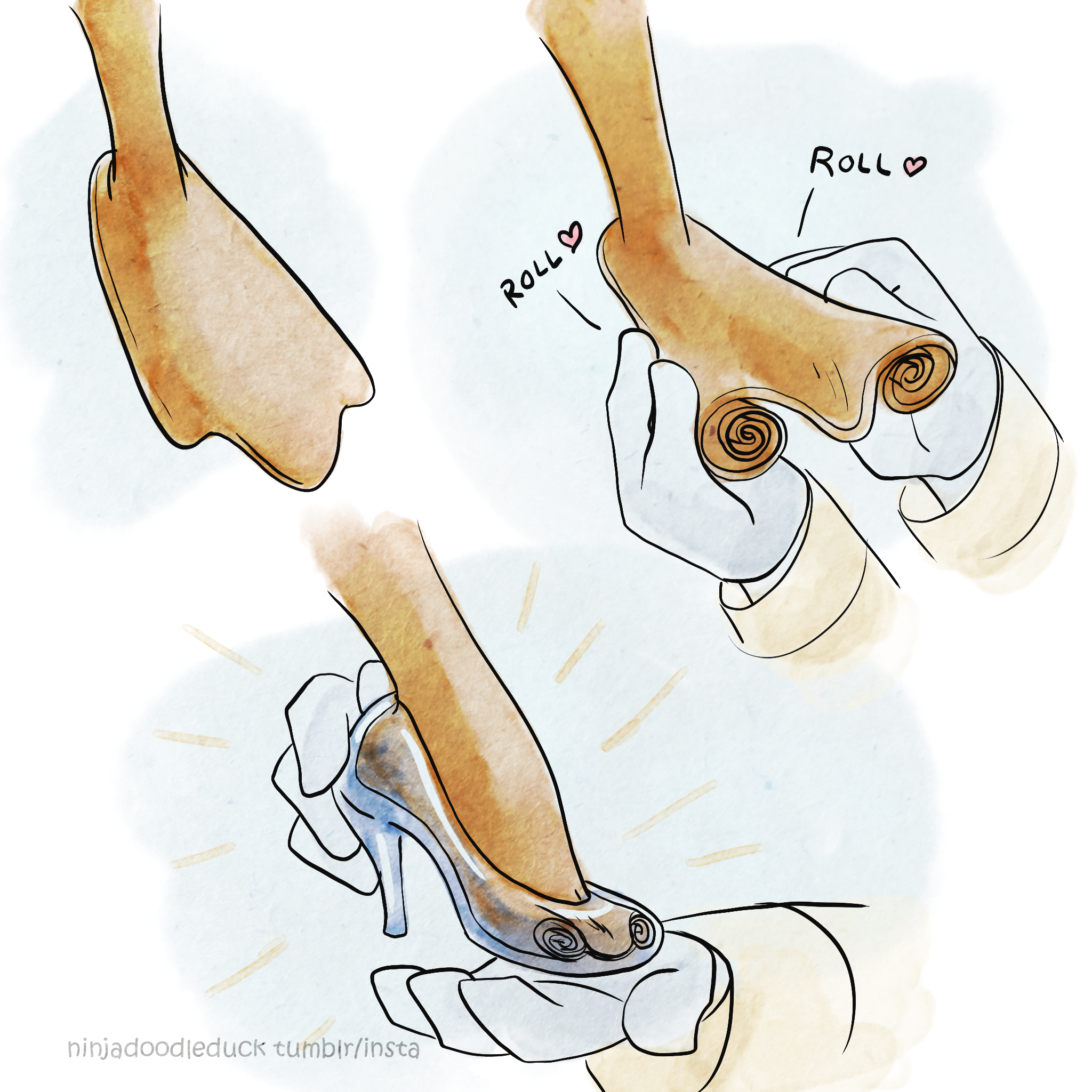 how they fit those feet into little shoes