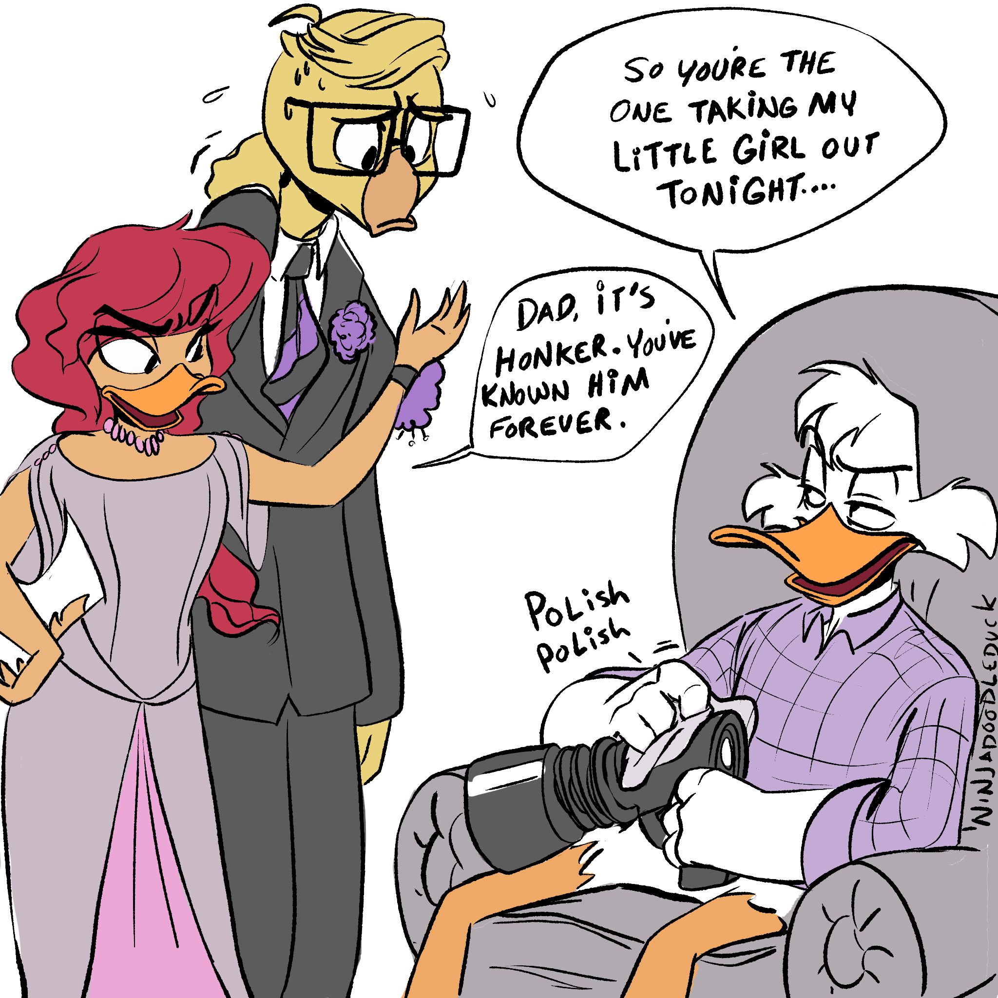 Prom night with Drake, Gosay, and Honker