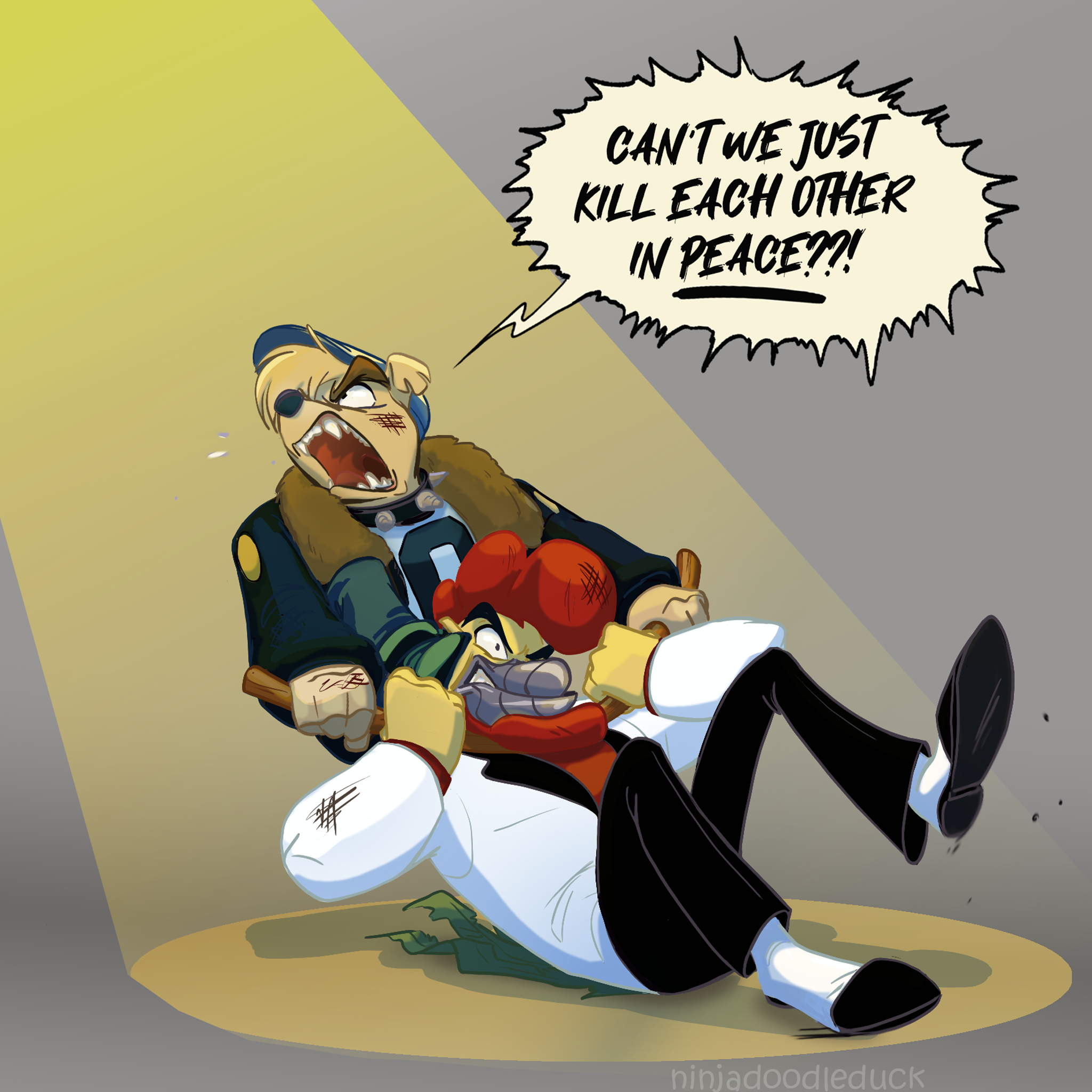 Bruiser vs Steelbeak