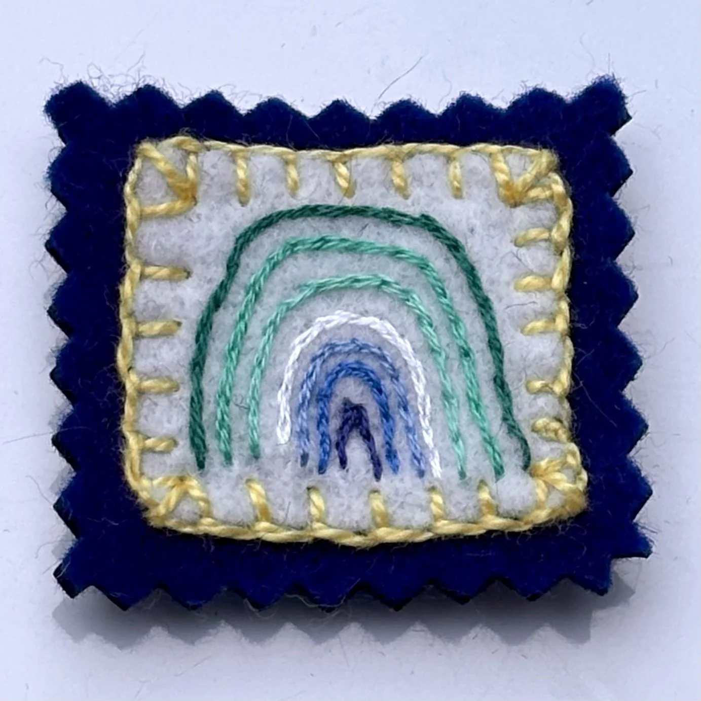 Felt Magnet - Gay Pride Rainbow (MLM Flag)