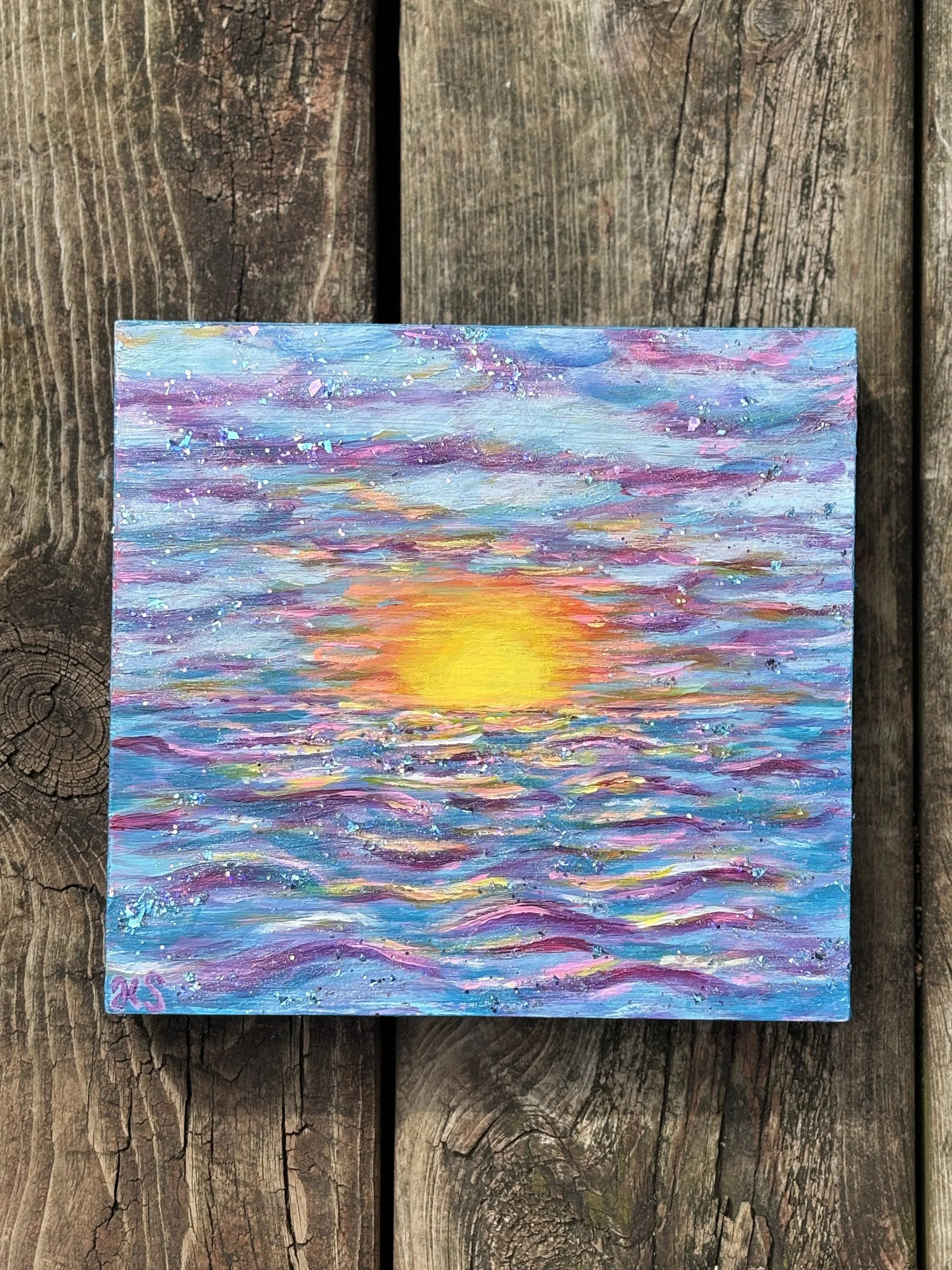 Sparkly Sea Sunset