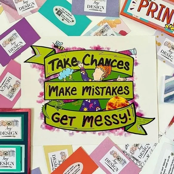 Ms. Frizzle's Wisdom Print