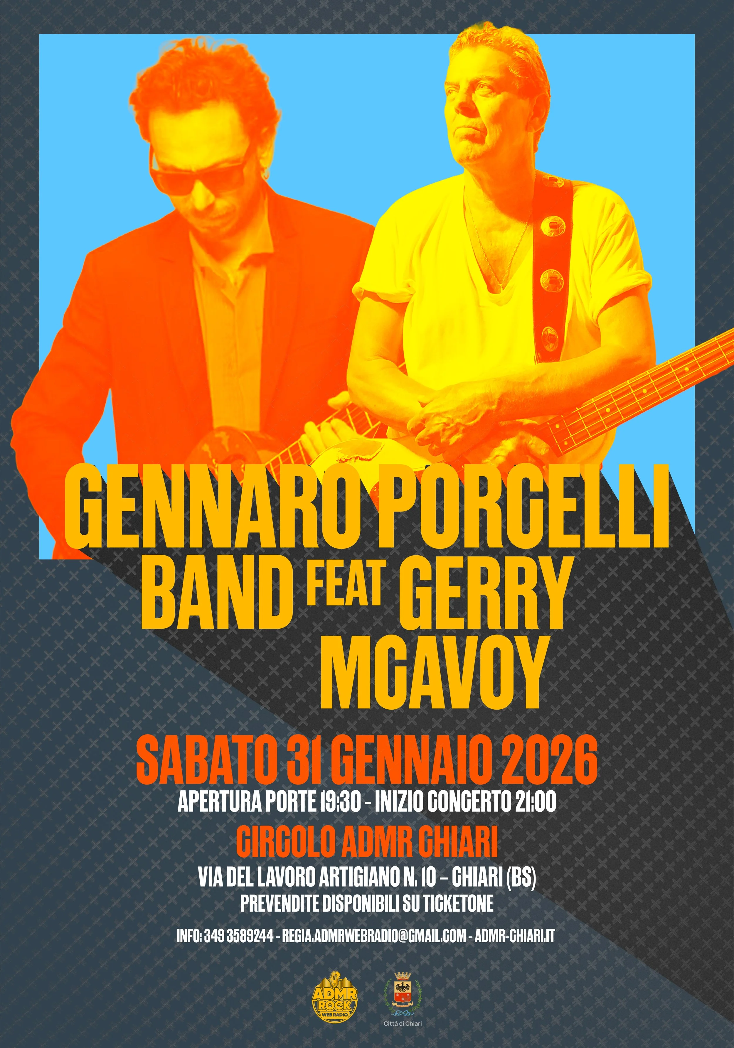 GENNARO PORCELLI BAND feat. GERRY MCAVOY