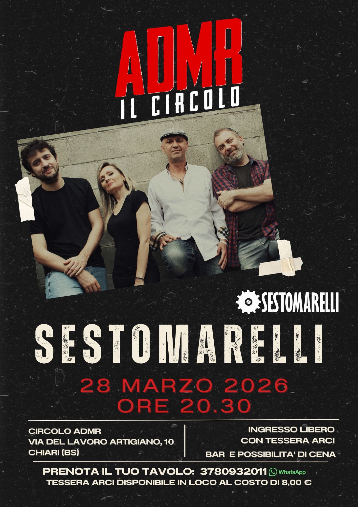 FREE LIVE del Circolo: SESTOMARELLI