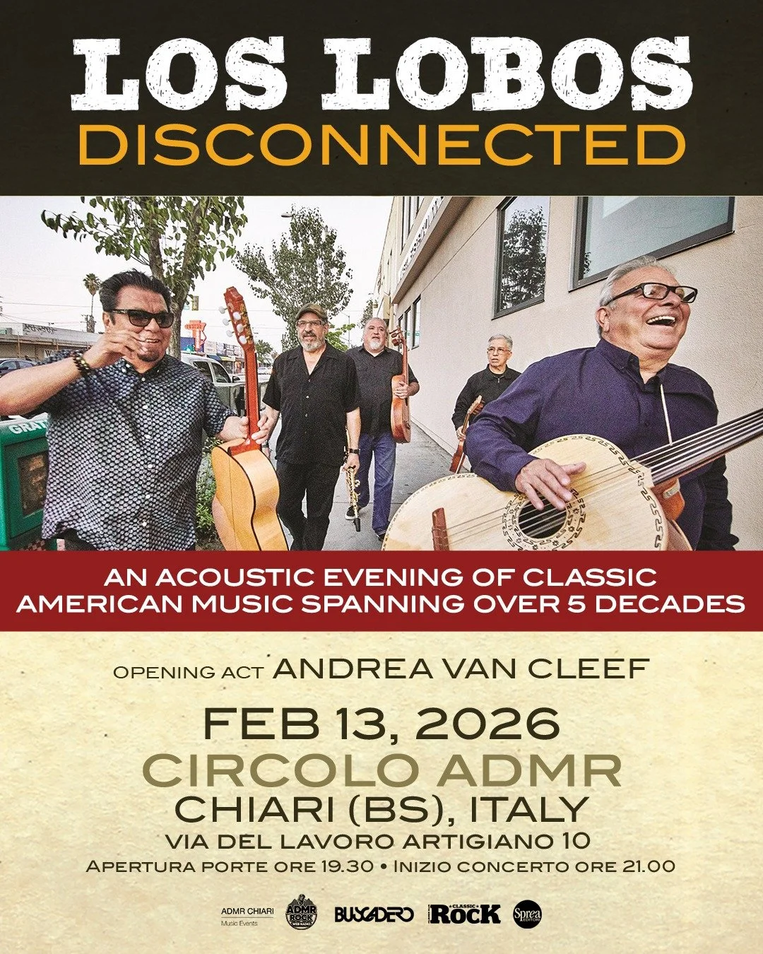 LOS LOBOS “DISCONNECTED”