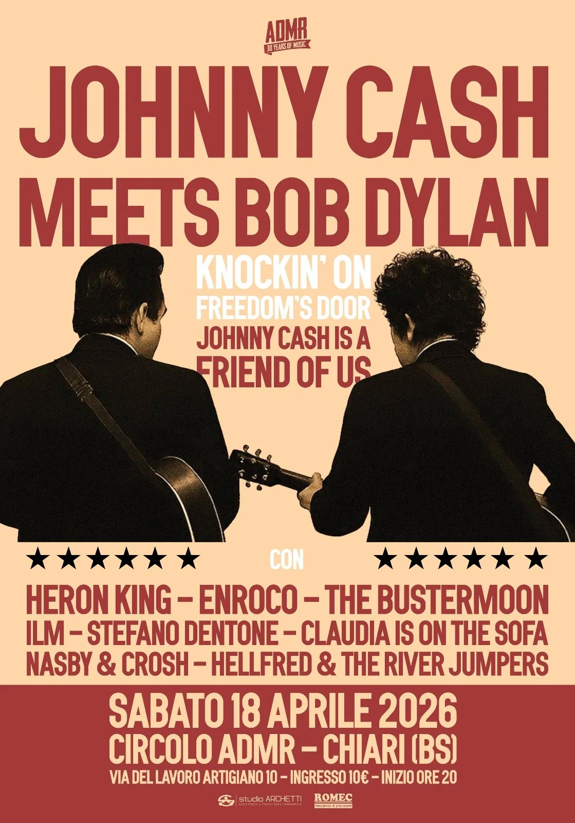 JOHNNY CASH MEETS BOB DYLAN