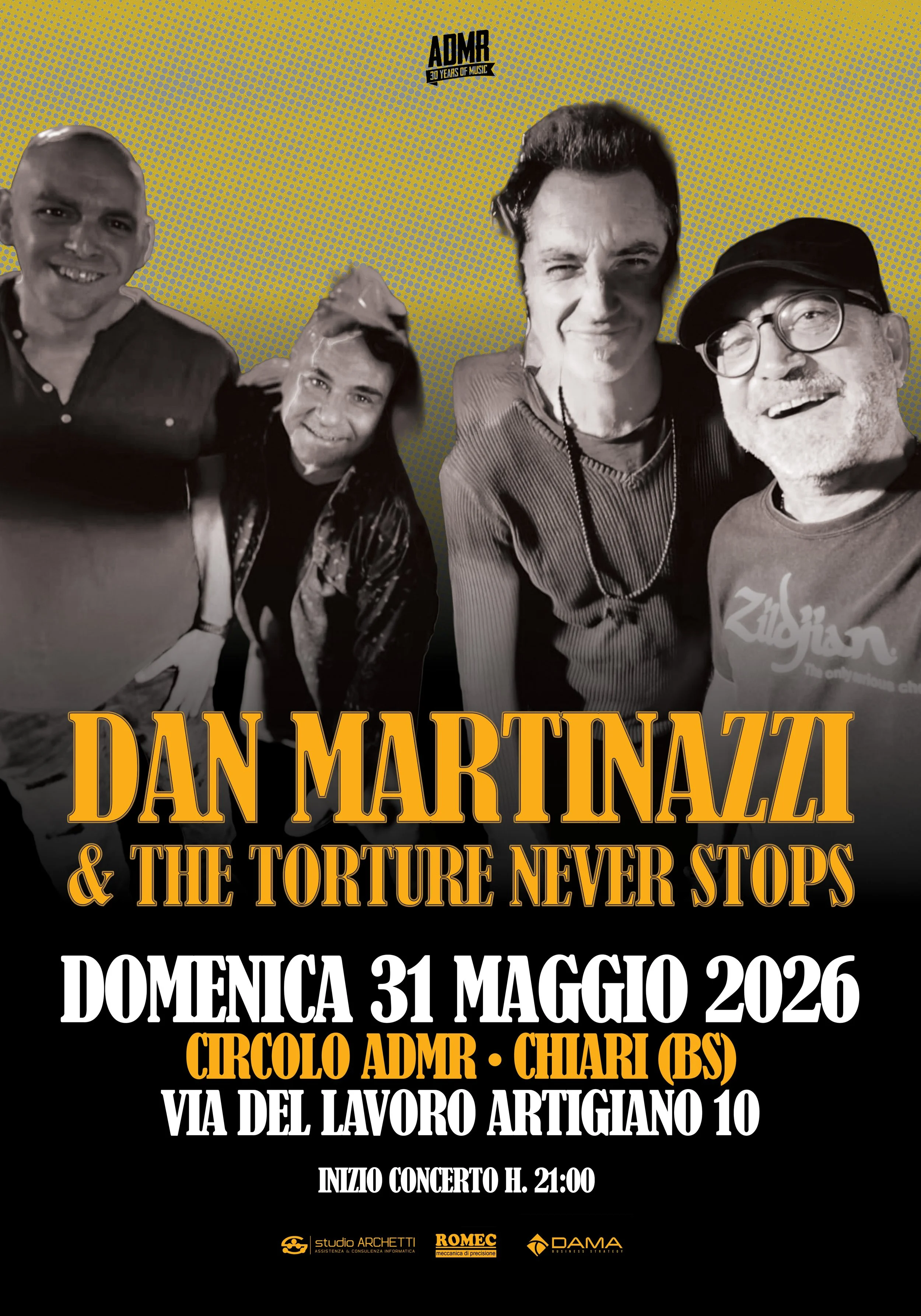 DAN MARTINAZZI &amp; THE TORTURE NEVER STOPS