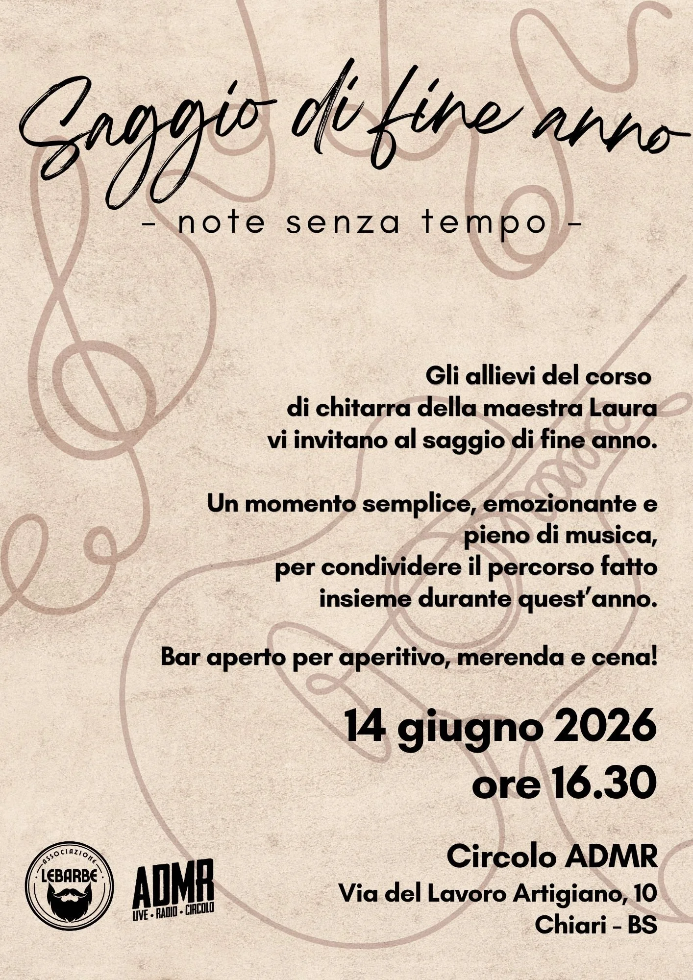 Note Senza Tempo - Saggio di fine anno