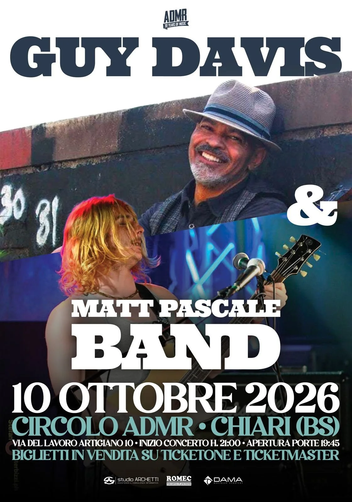 Guy Davis + Matt Pascale Band
