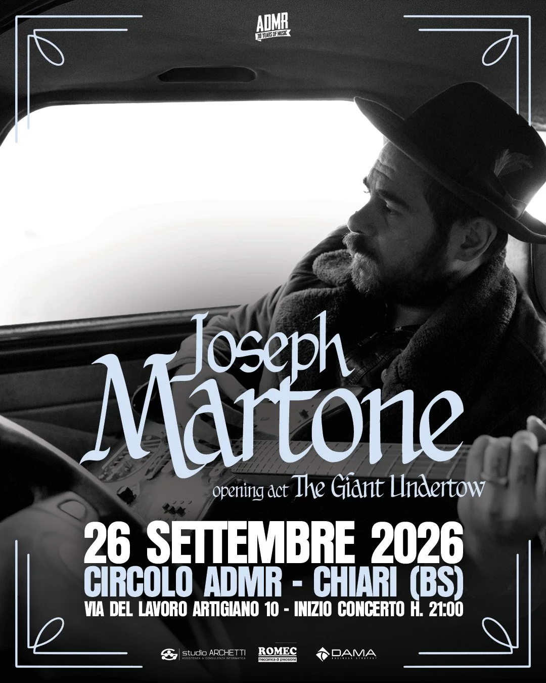 Joseph Martone Band (opening The Giant Undertow)