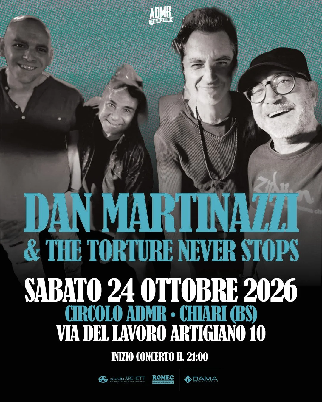 Dan Martinazzi &amp; The Torture Never Stops