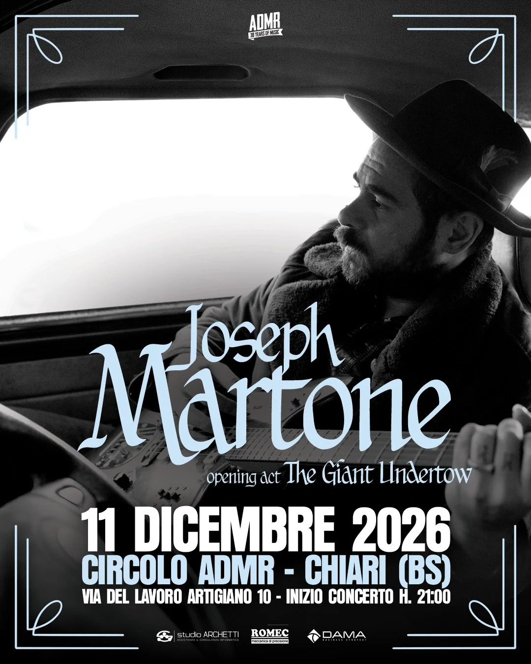 Joseph Martone Band (opening The Giant Undertow)
