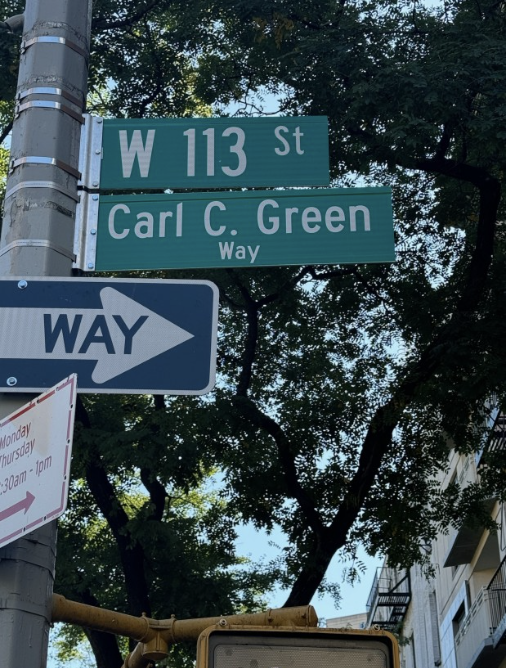Globetrotters Legend Carl C. Green Street Naming