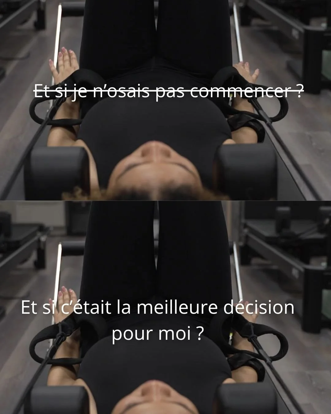 Et si c'&eacute;tait le moment de commencer justement ? 

Chez MYO, tu as des cours de Pilates reformer d&eacute;butant et avanc&eacute; pour te bouger et prendre soin de toi. Sans oublier, nos abonnements qui te permettent d'avoir un soin &agrave; p