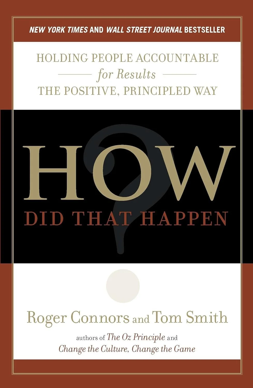 How Did That Happen By Roger Connors