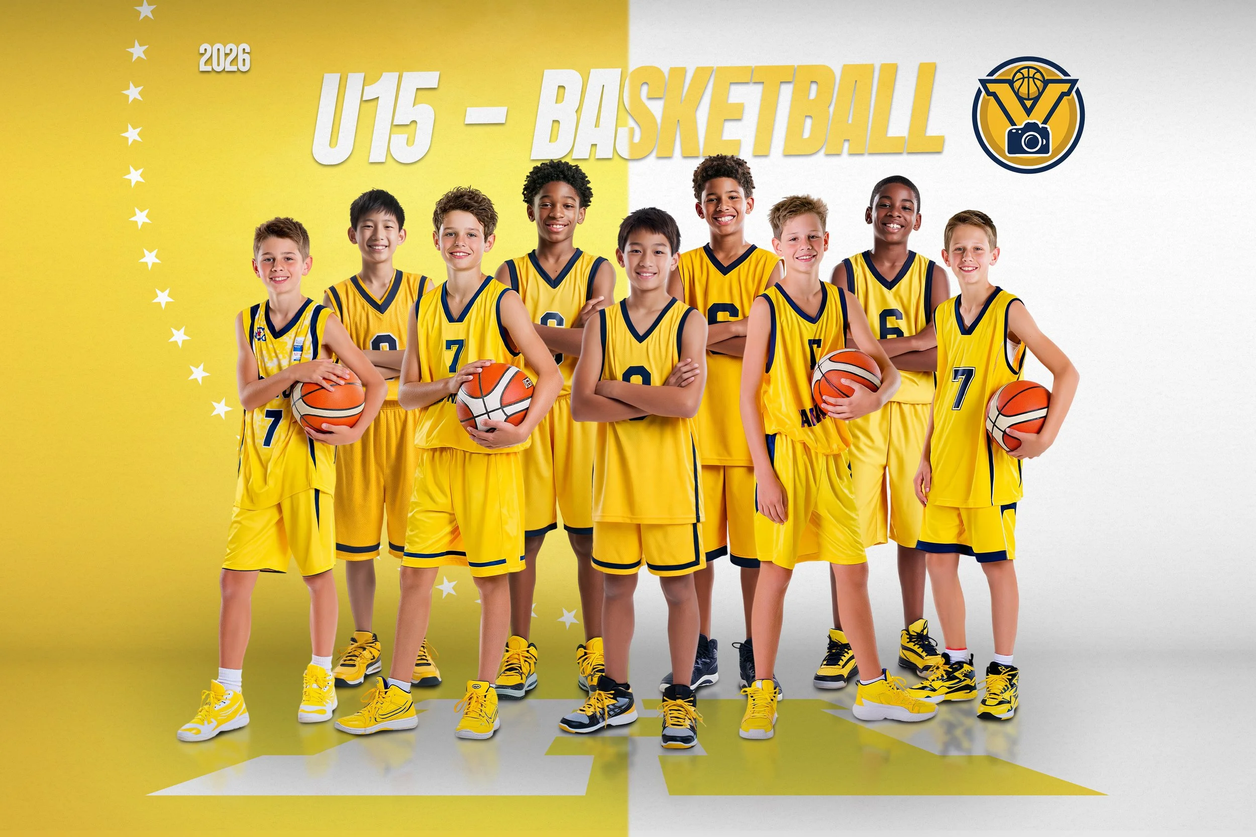 Basketball Team Yellow