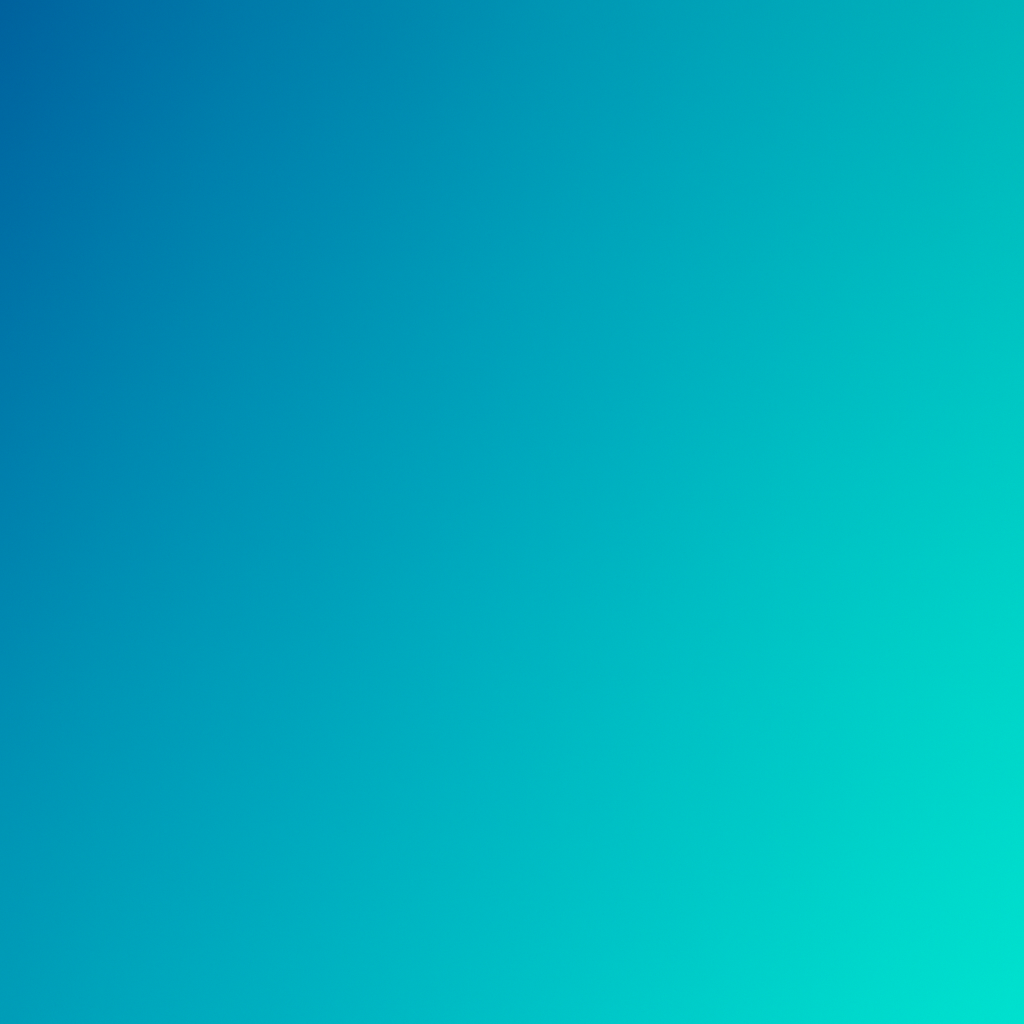 This image is a gradient background with shades of blue and teal, transitioning smoothly from darker to lighter areas.