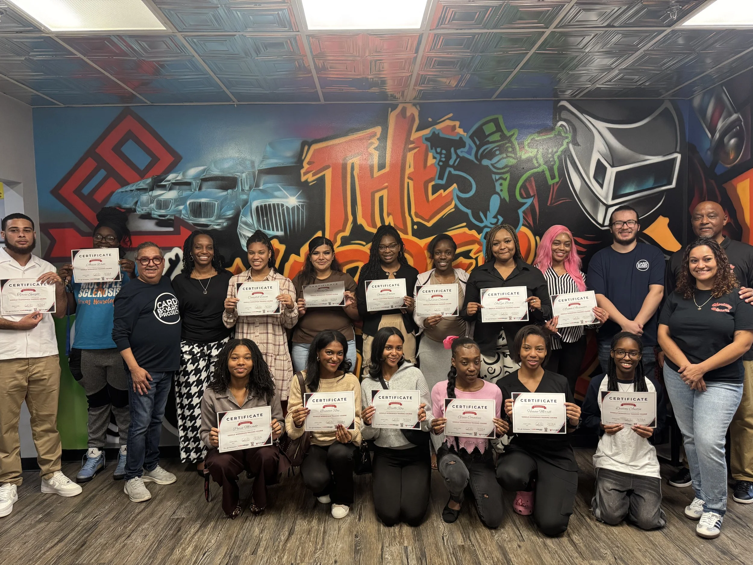 Our First Digital Skills Graduates