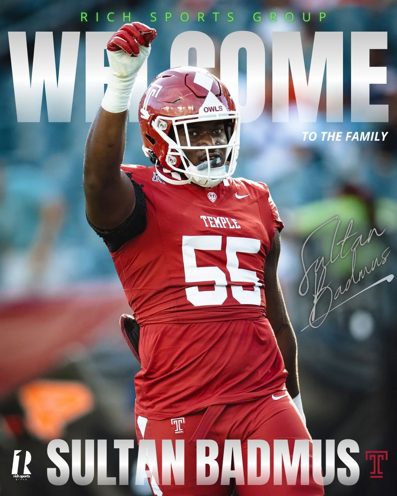 Welcome to the RSG family!! Let&rsquo;s work! 💯💪🏾
@_5ultt 

#nil #transferportal