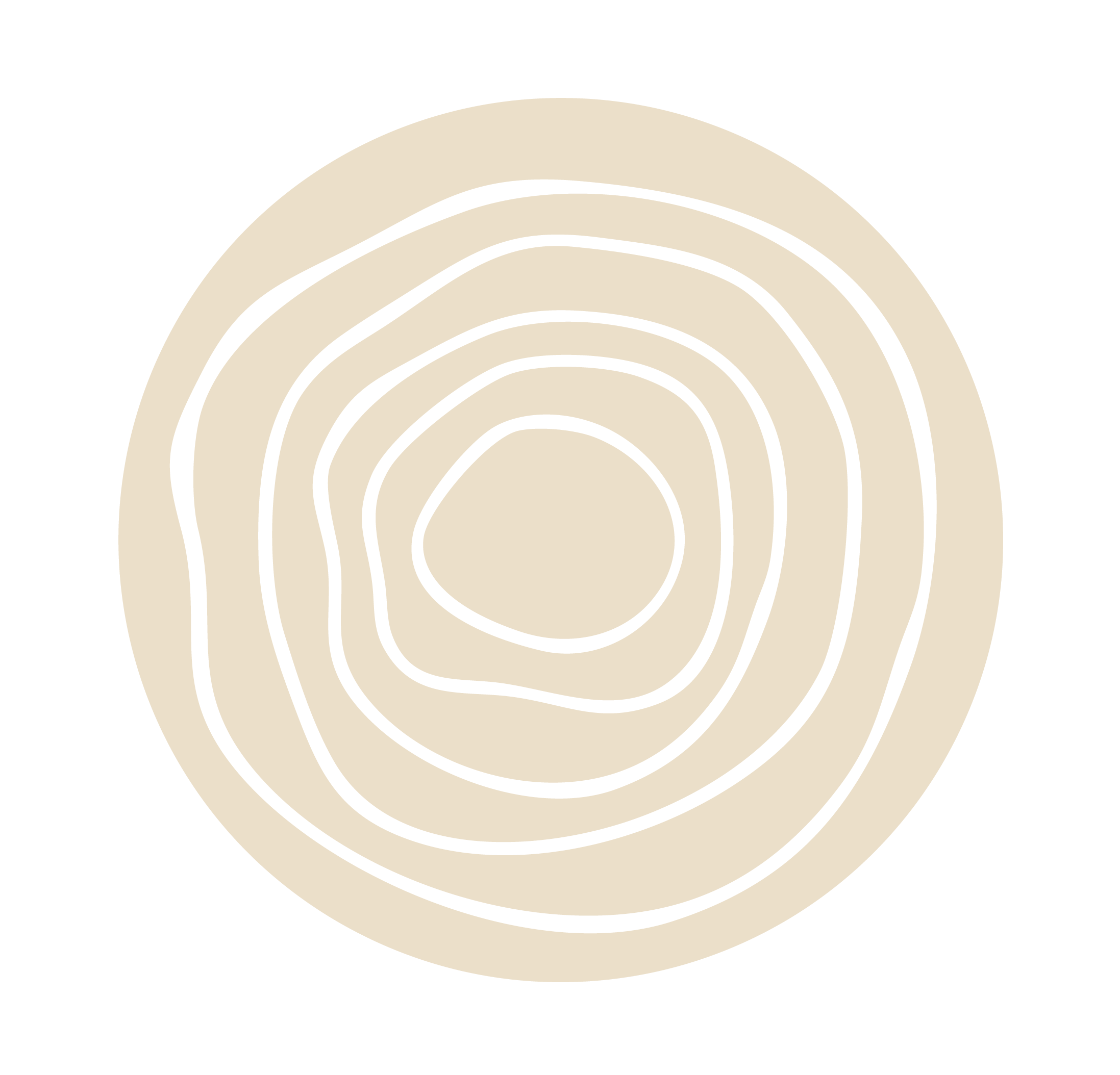 Logo with tree rings