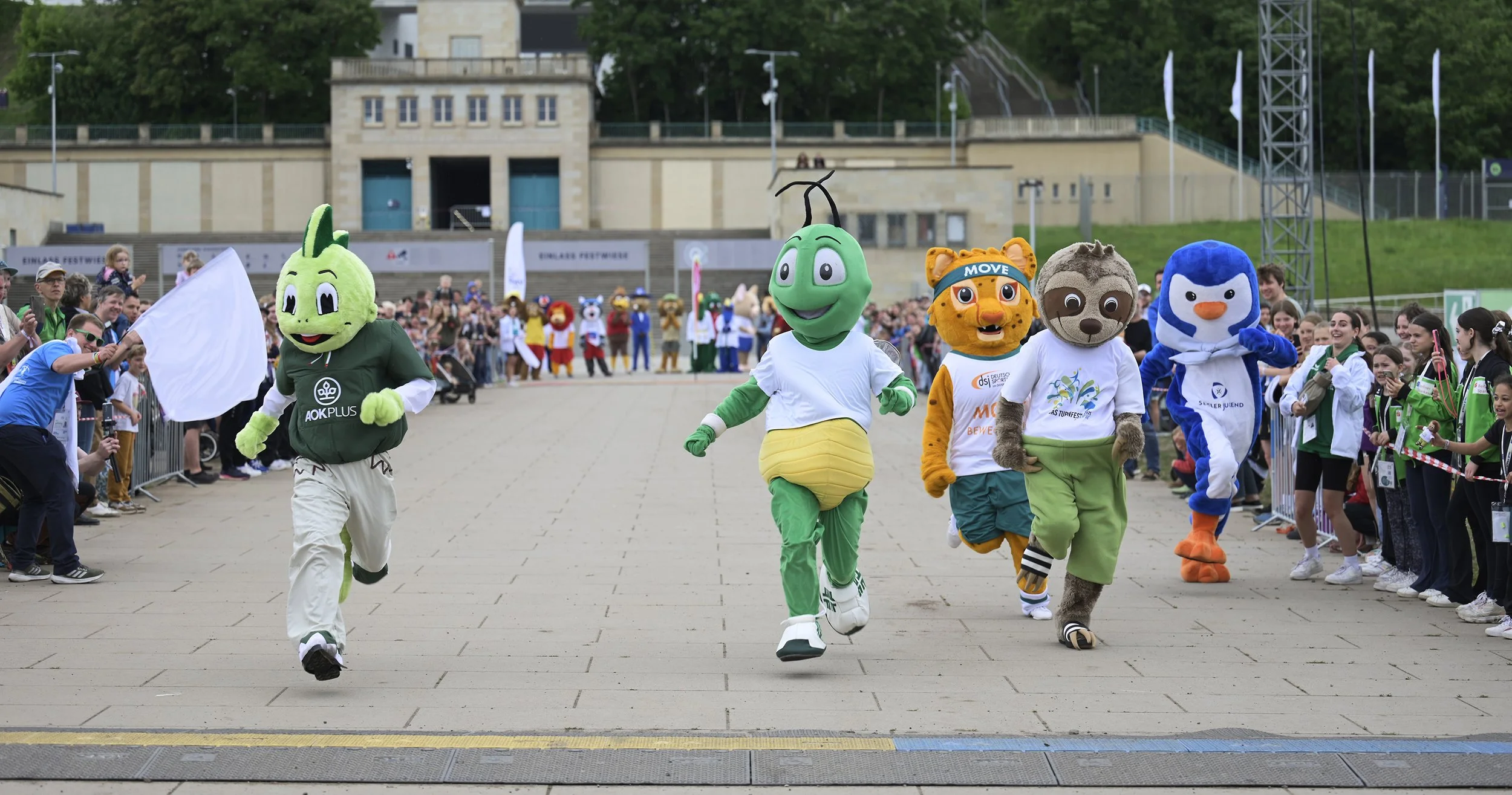 Maskottchenlauf, DTB/turnfestfotos.de, Olivia Hansen