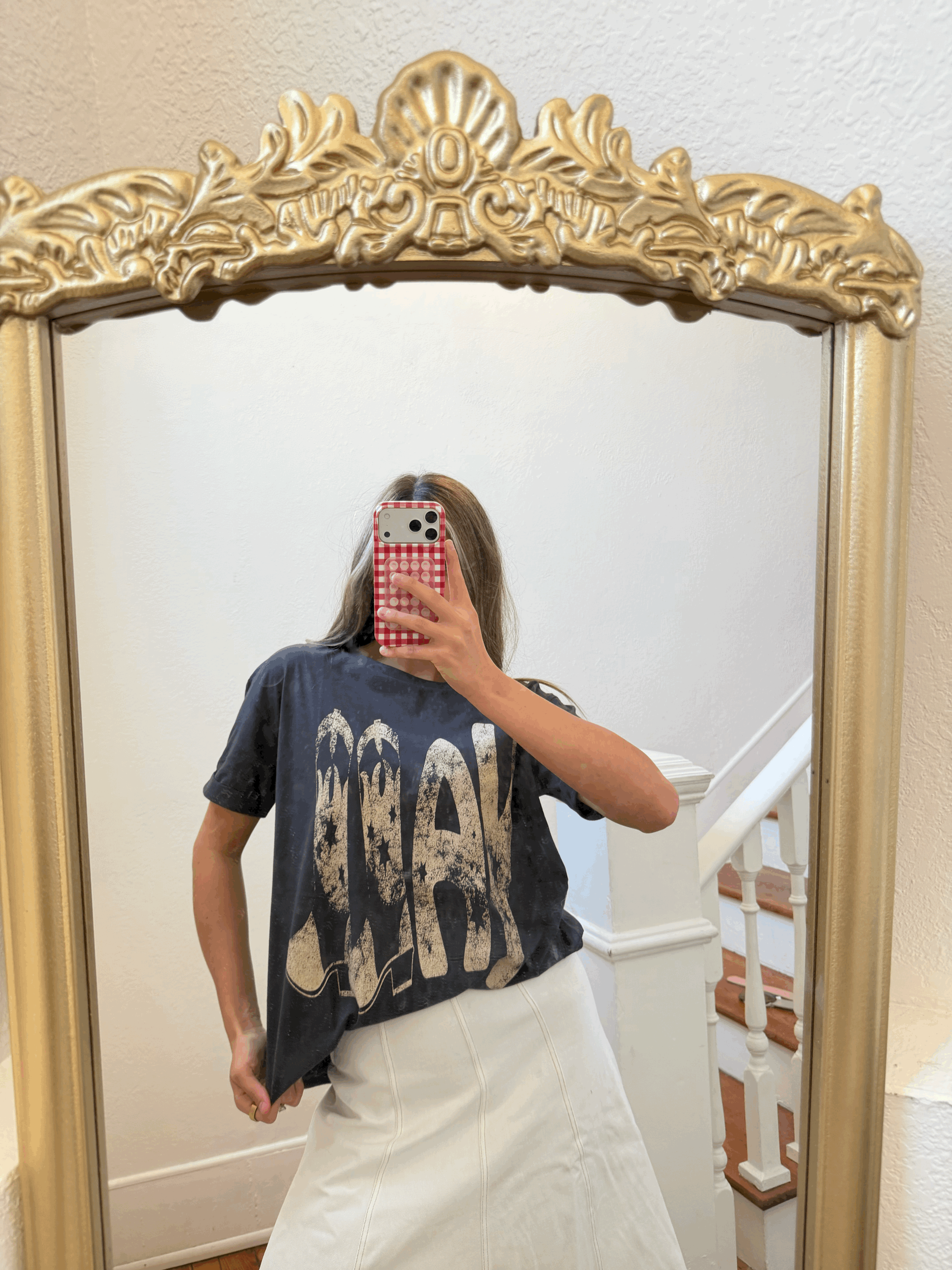 COTTON OVERSIZED YALL TEE