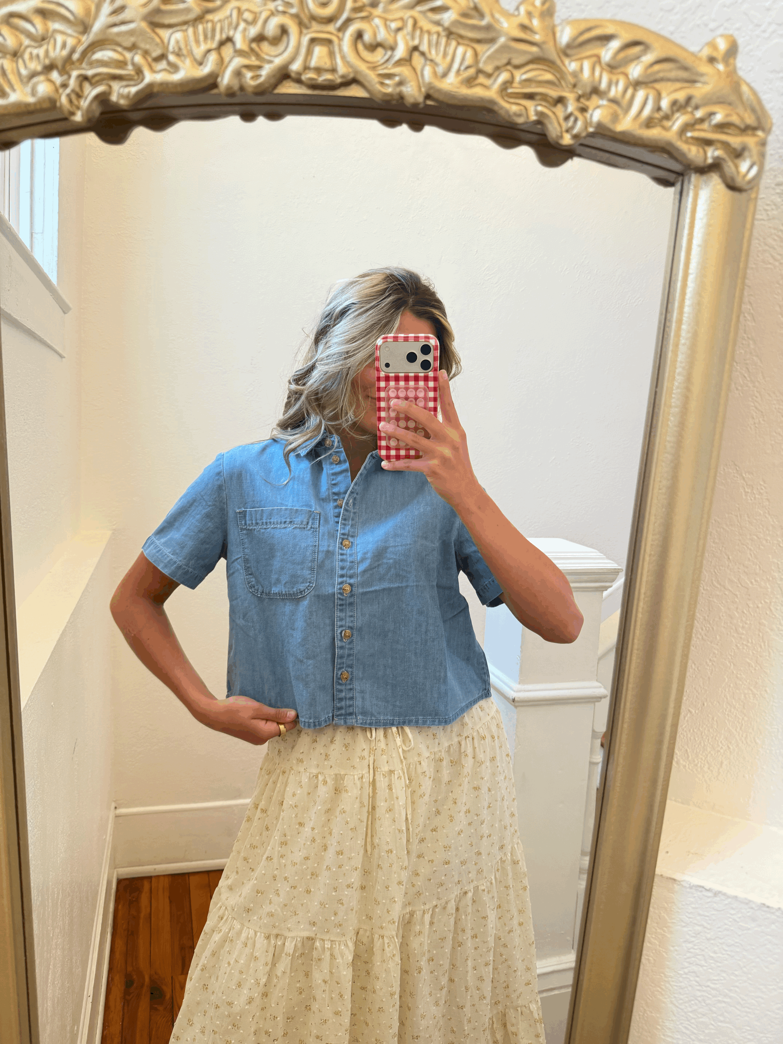 SADIE JANE DENIM TOP