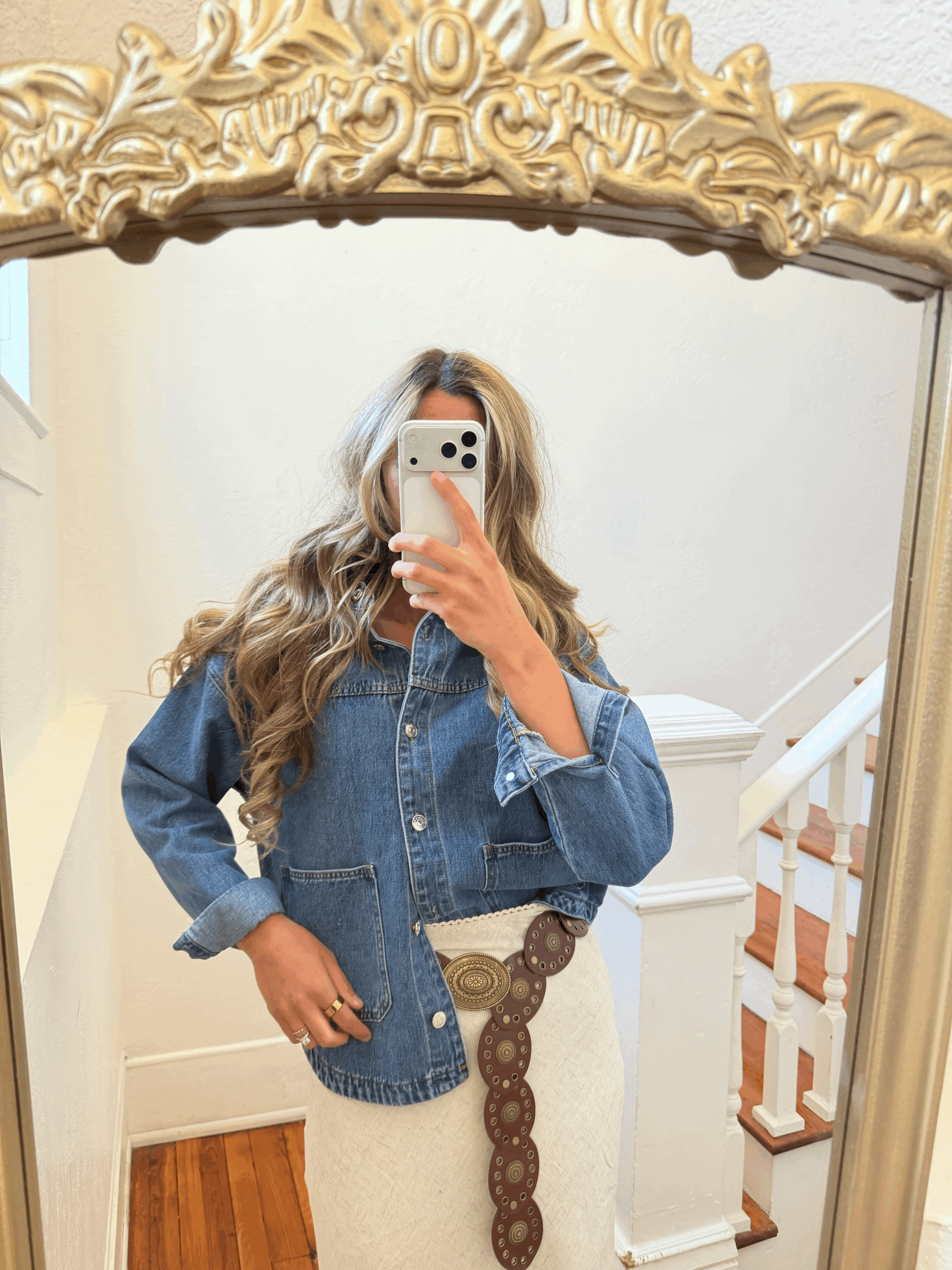 Colter denim top