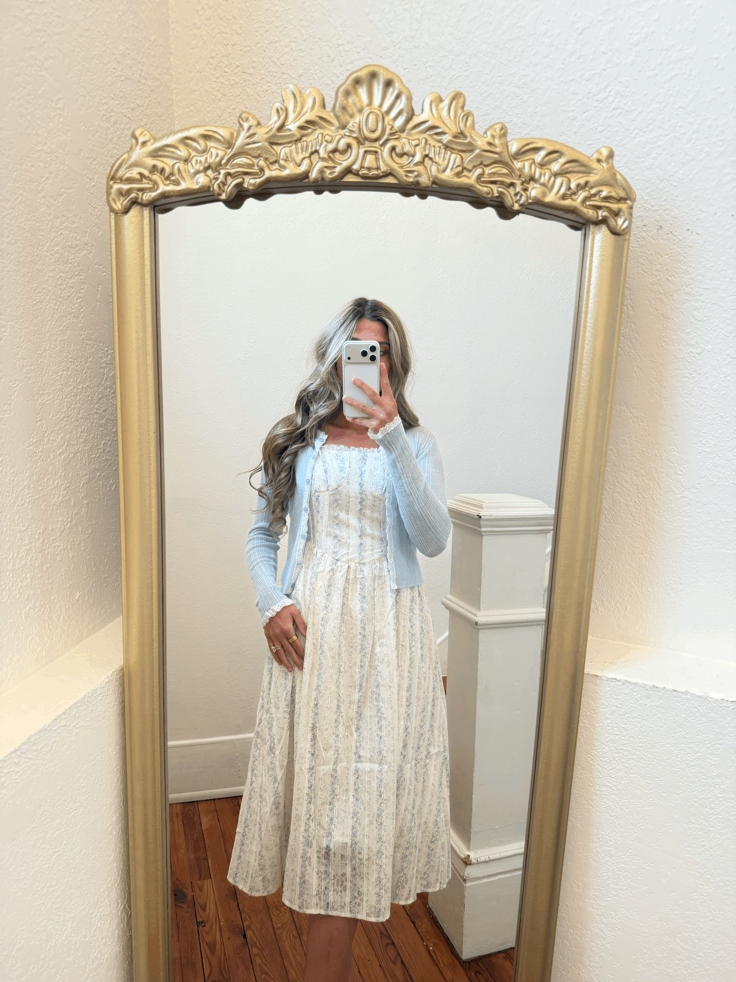 Rosie lace midi