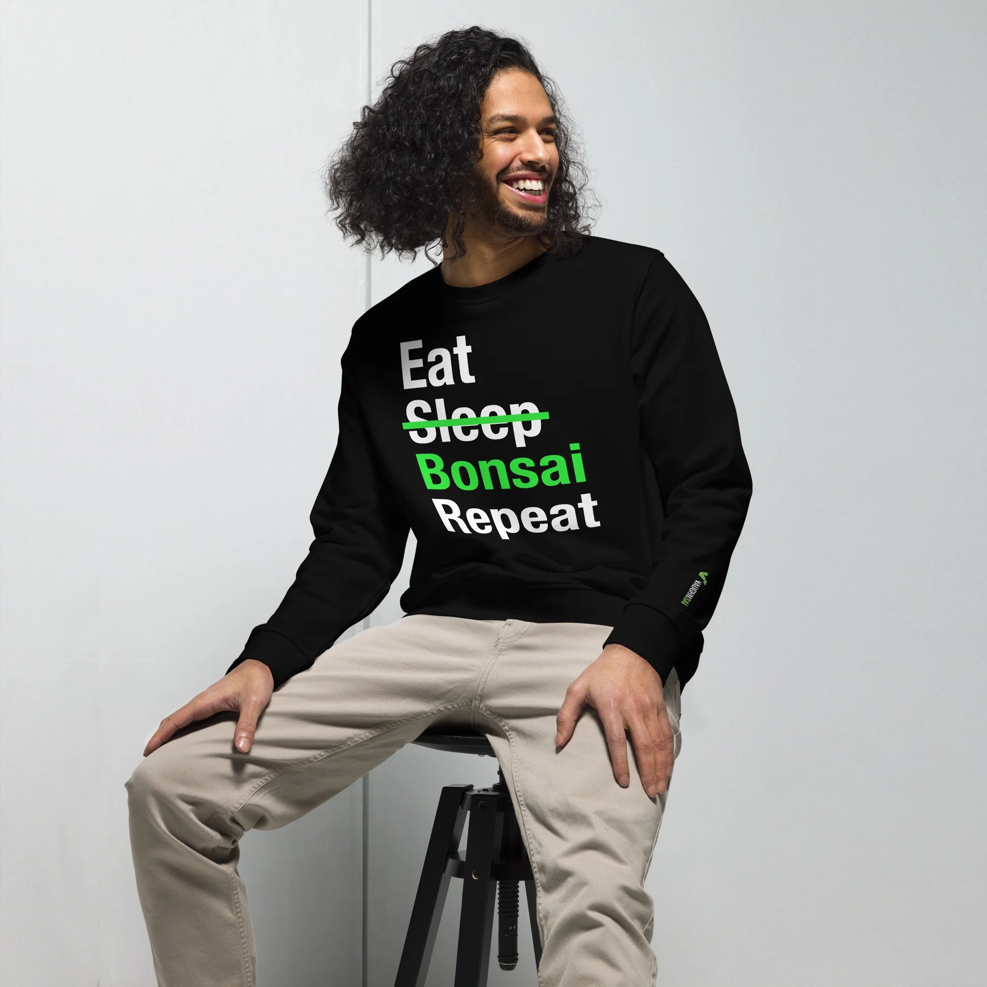 'Eat, Sleep, Bonsai, Repeat' Unisex Sweatshirt