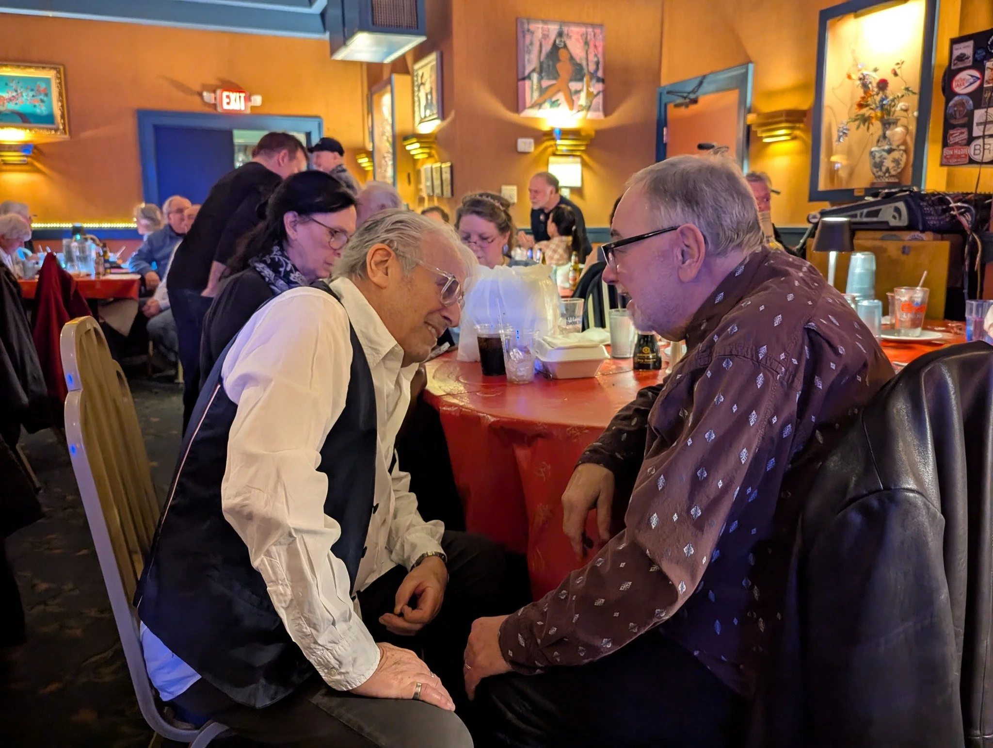 Another absolutely stellar night! I mean, how cool to have the one and only Duke Robillard in attendance! Huge thank you to everyone that came out and to Chan's for having us! And a HUGE thank you to our friend Sax Gordon for sitting in with us! Next