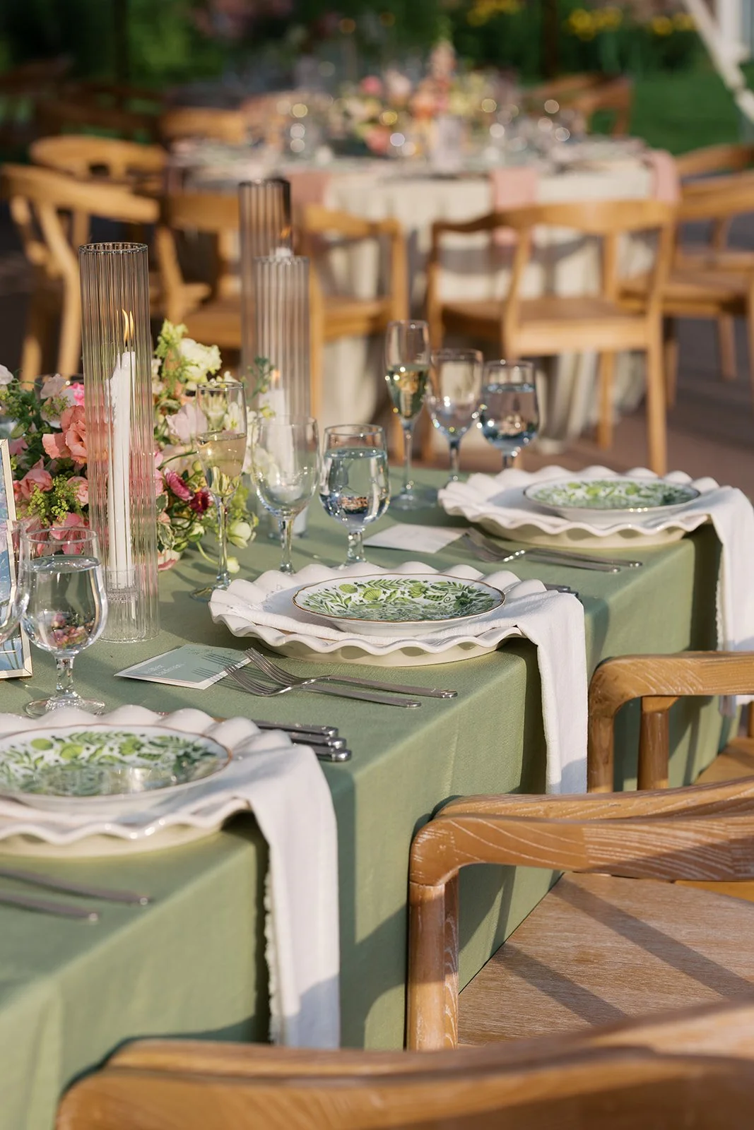 A Romantic Garden Soirée Tented Wedding