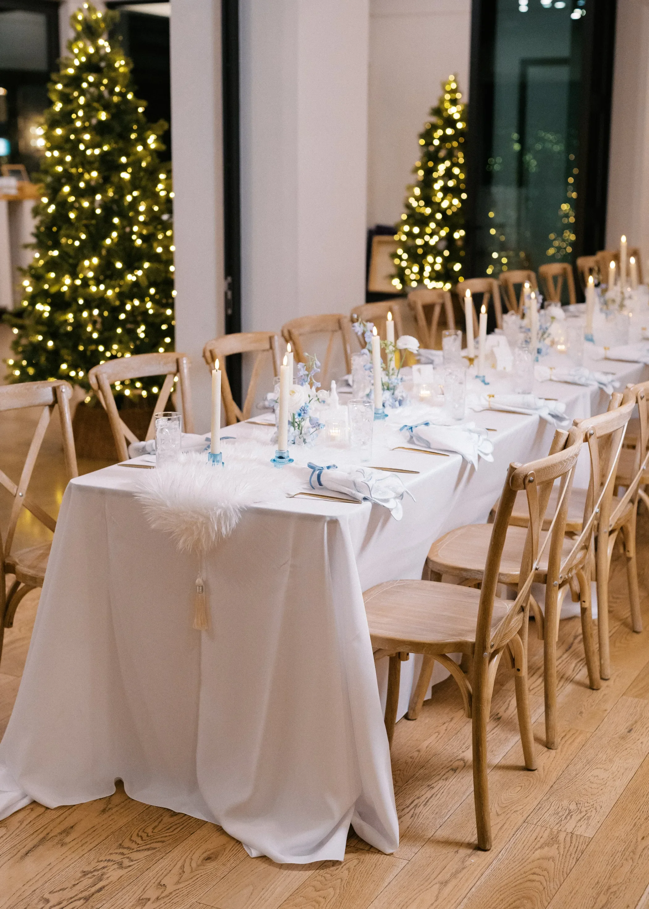 Elegant winter tablescape designed by event planning experts.WEBP