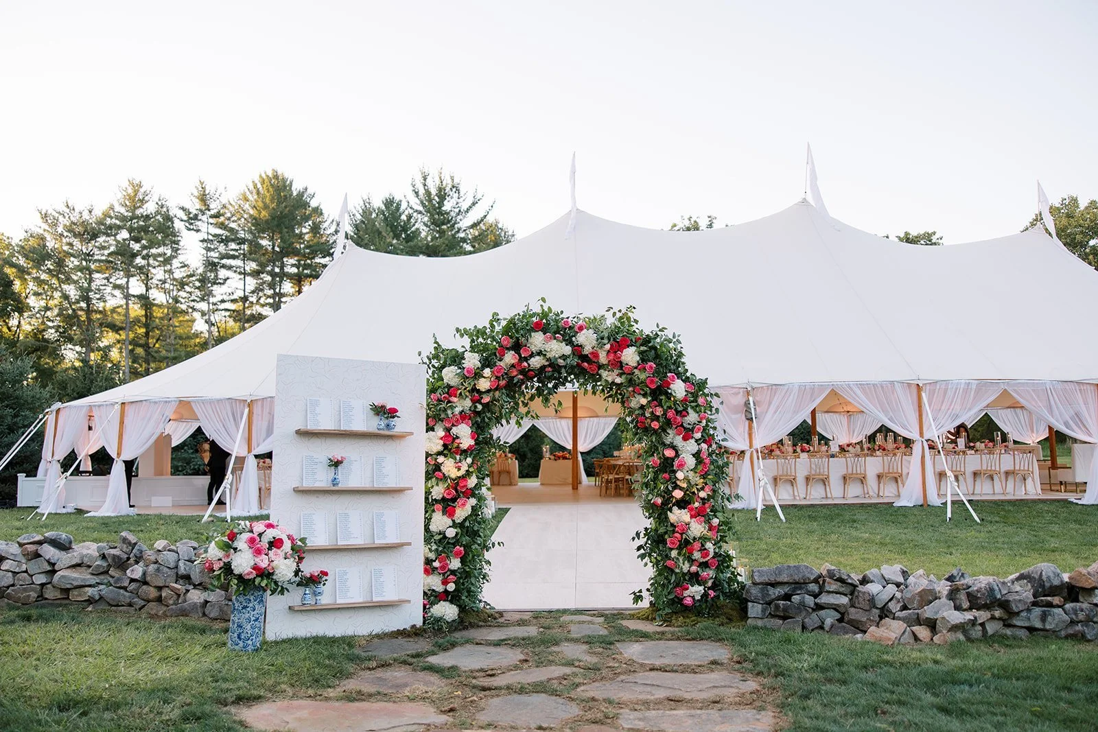 Traditional Florals with Pinks and Whites.JPG