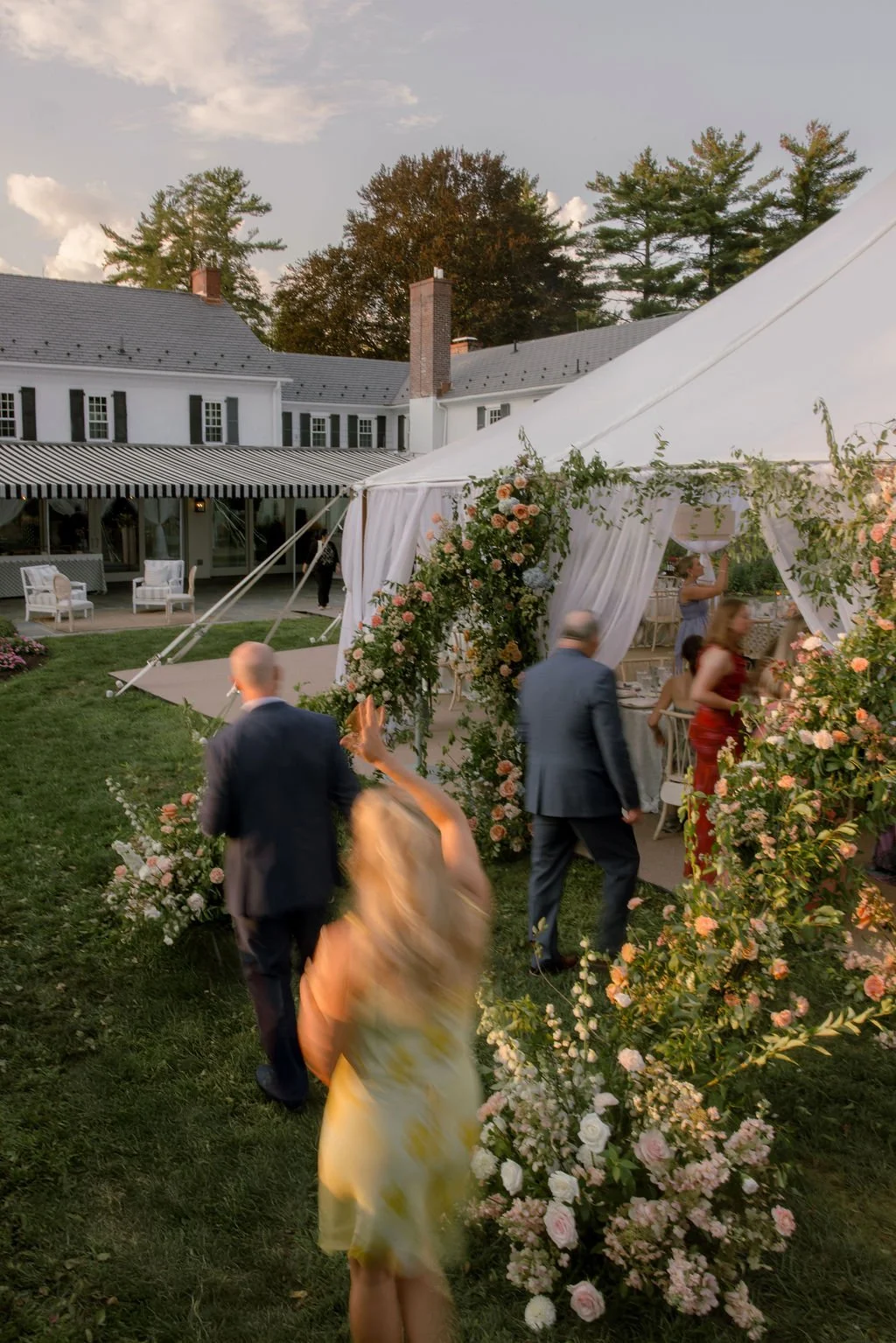 Pergola Draped in White and Blue Accents.jpg