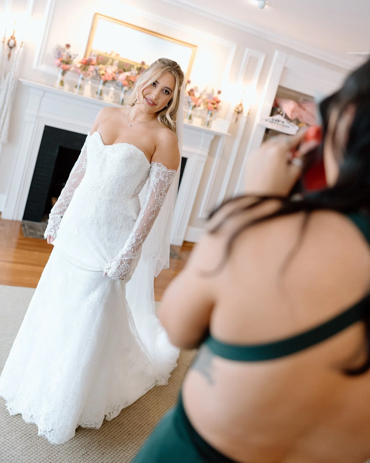 First Look with Bridesmaids.jpg