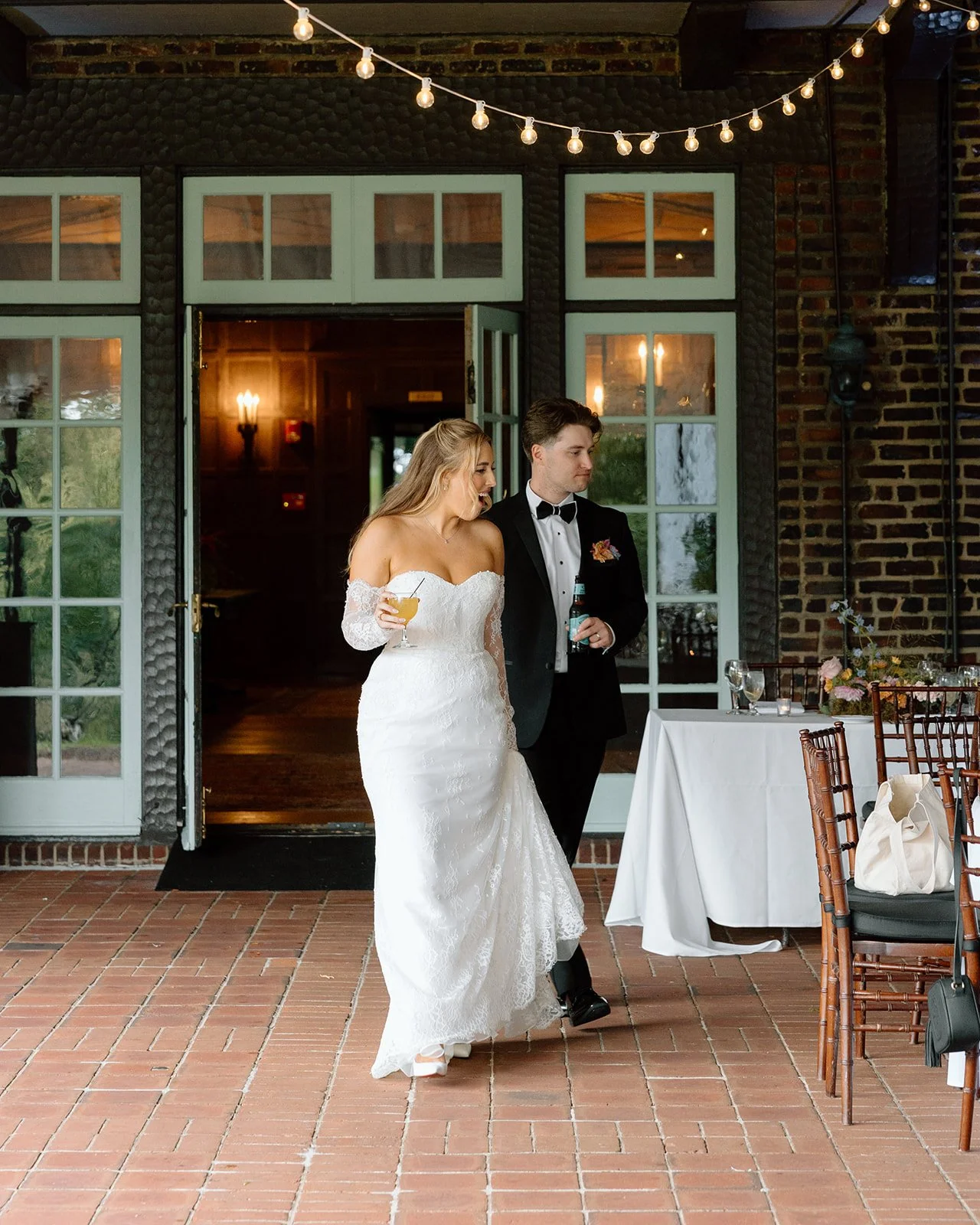Bride and Groom at Wedding Reception at Greenville CC.jpg
