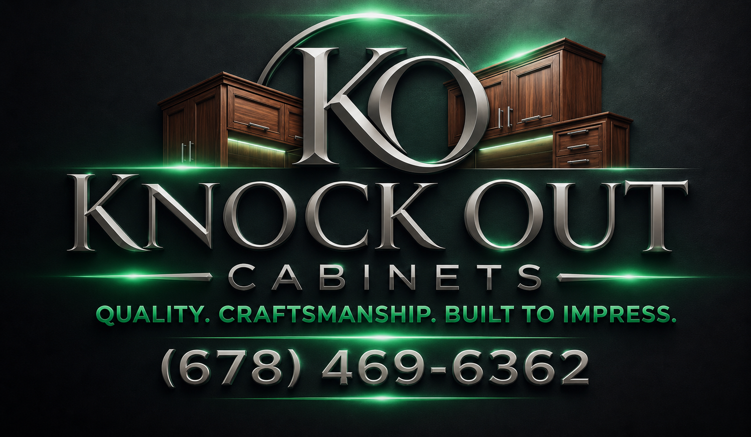 KNOCK OUT CABINETS, LLC   (678) 469-6362