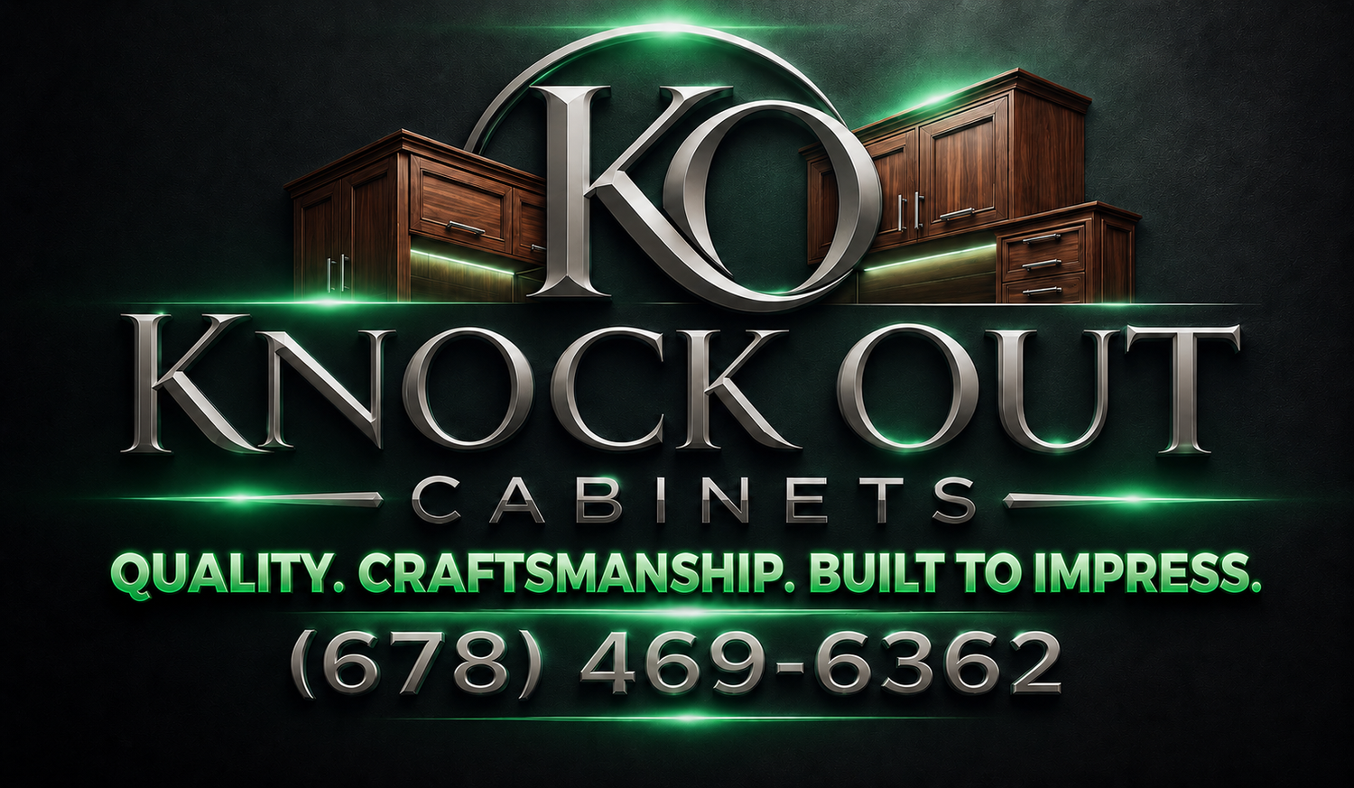 KNOCK OUT CABINETS, LLC   (678) 469-6362