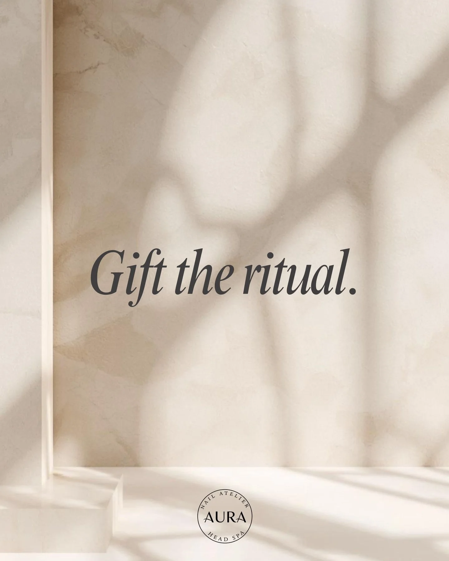 Not every gift needs to arrive in a box.
Aura gift cards are now available before our doors even open.
A future ritual reserved for someone who deserves a slower moment.
Reserve yours through the link in bio.