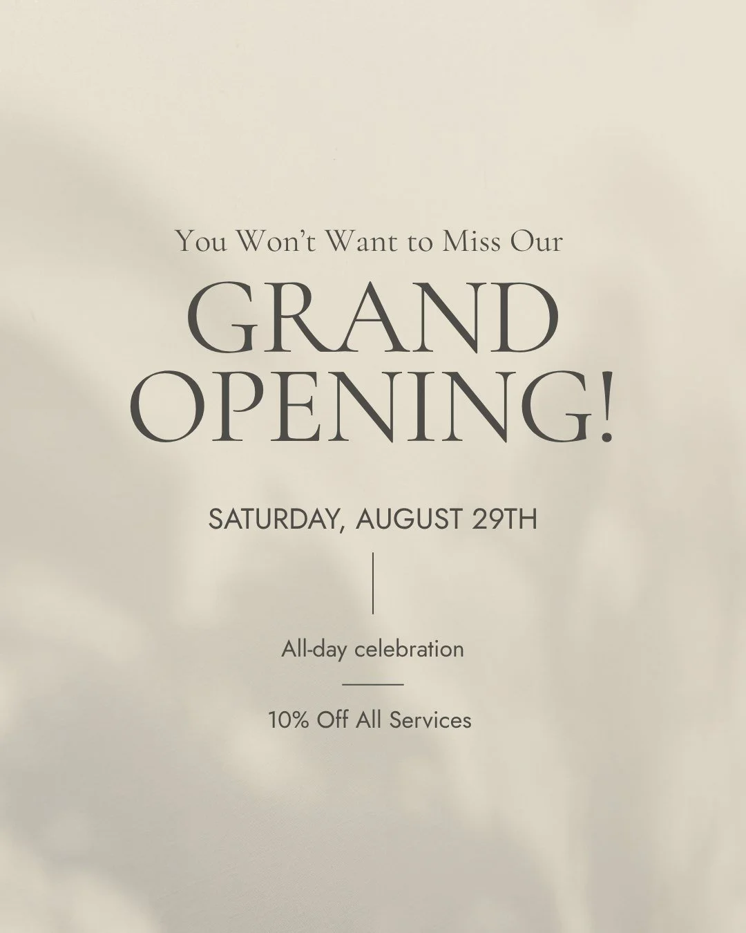 There&rsquo;s even more to look forward to at Aura&rsquo;s Grand Opening!

Join us Saturday, August 29 for our Grand Opening Giveaway, gifts for our first guests, drinks from @piinkteastudio, and permanent jewelry from @beyondlinx

Book any eligible 