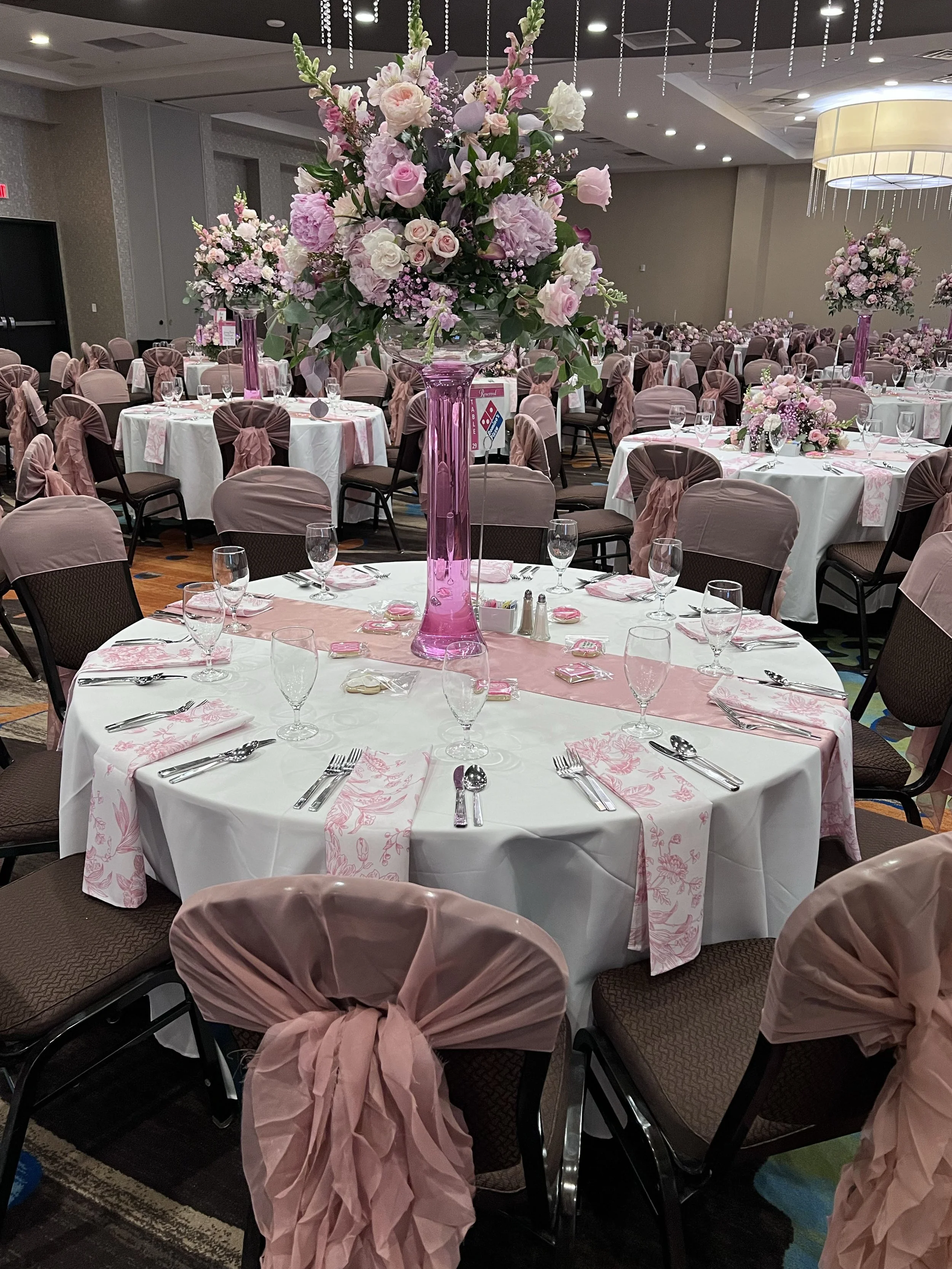 Pink Party Table