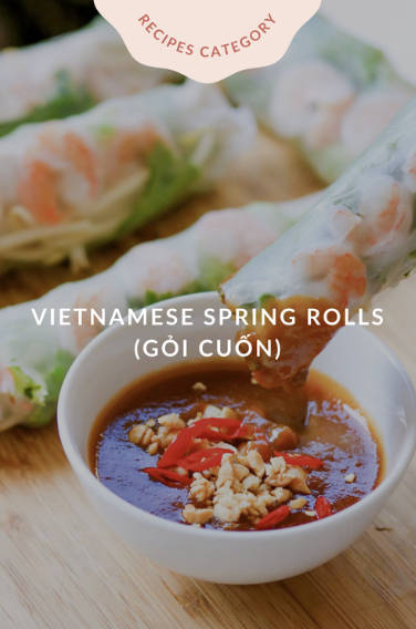 Vietnamese Spring Rolls Recipe (Gỏi Cuốn) 