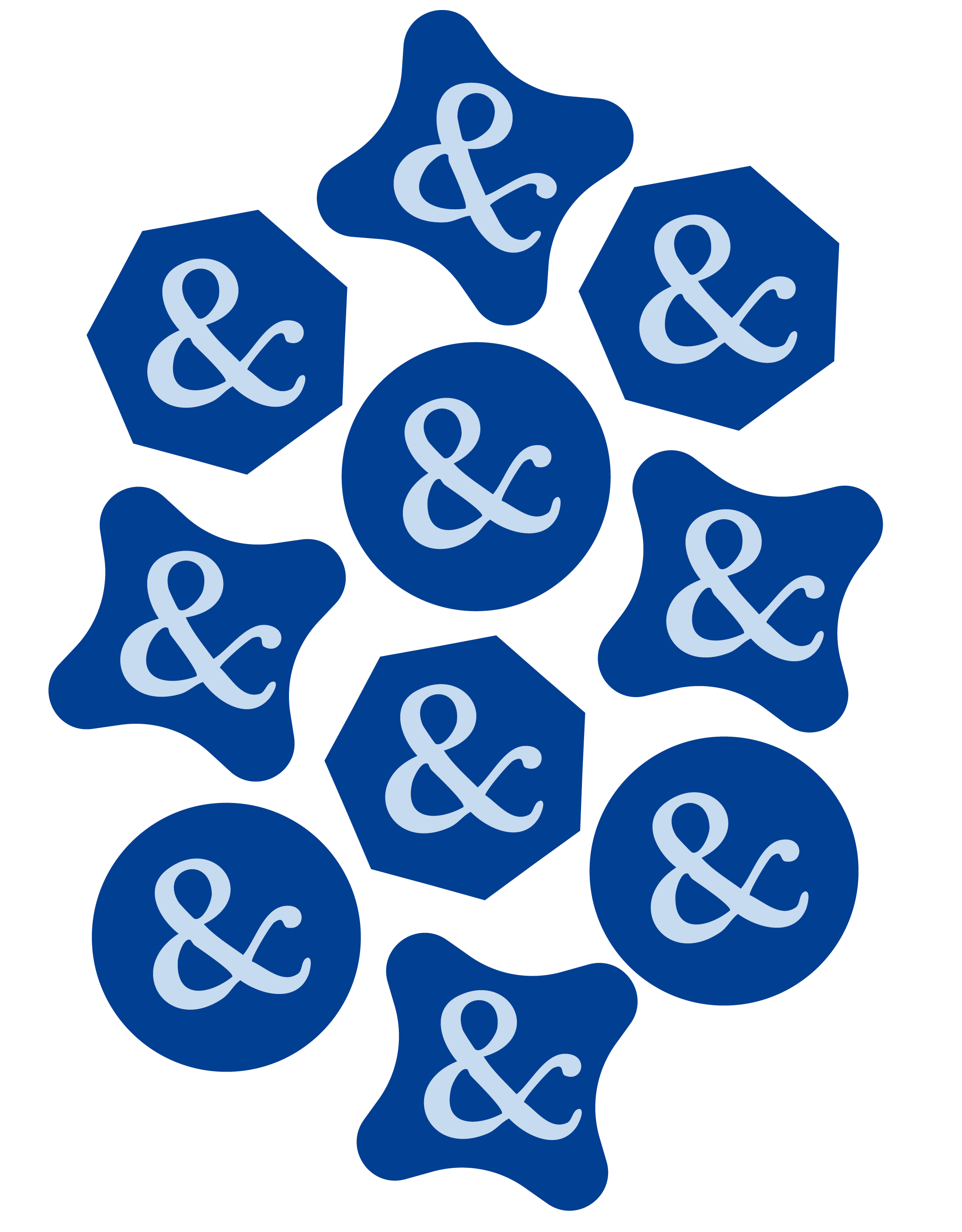 Nest & Nurture Ampersand Pattern