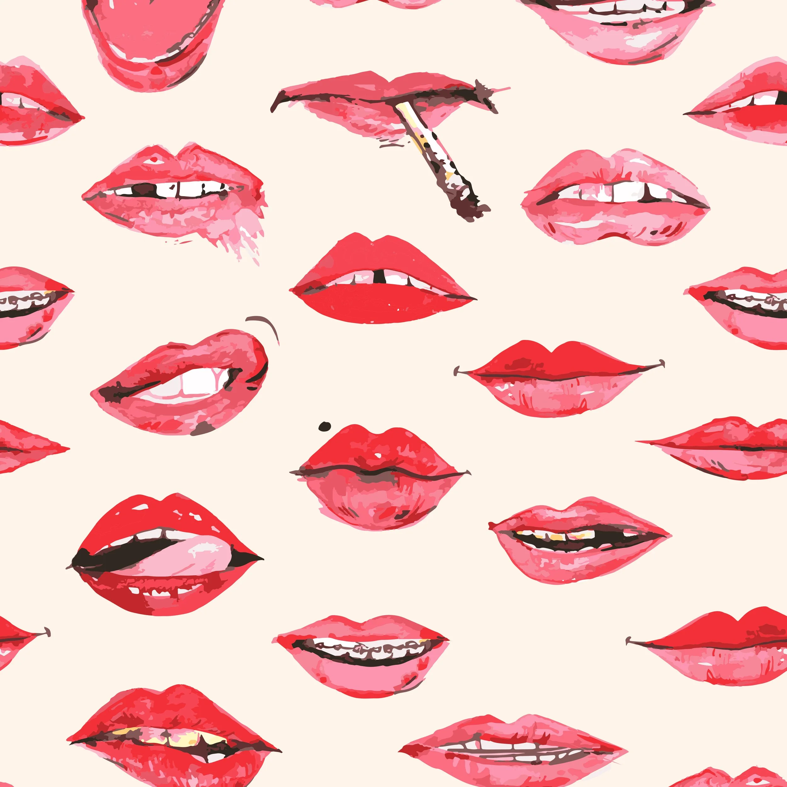 Wallpaper design for Joan Creative agency's office.