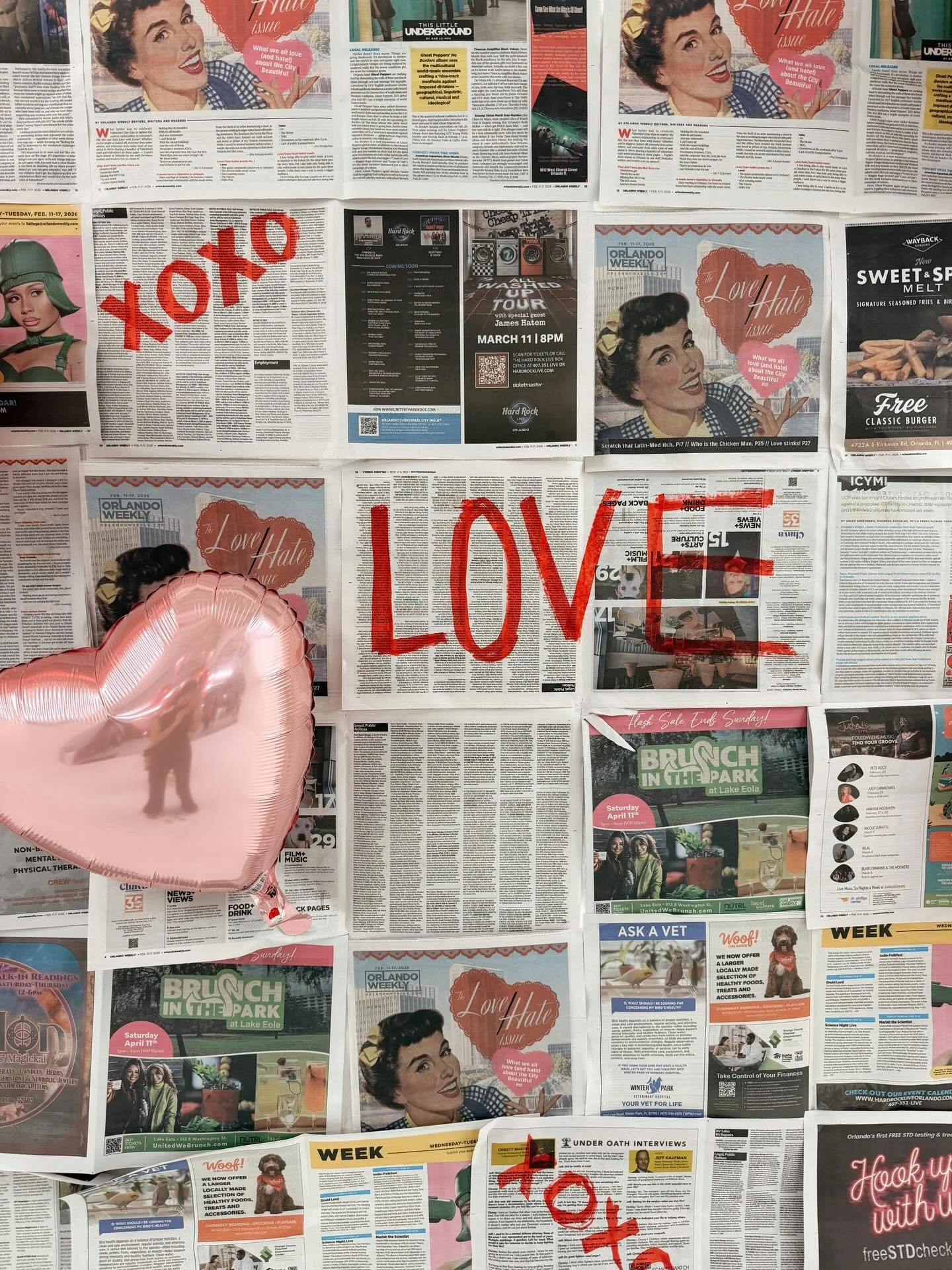 Work, but make it Galentines ✨💕 #galentines #workevent #heartsandcrafts #photoshoot