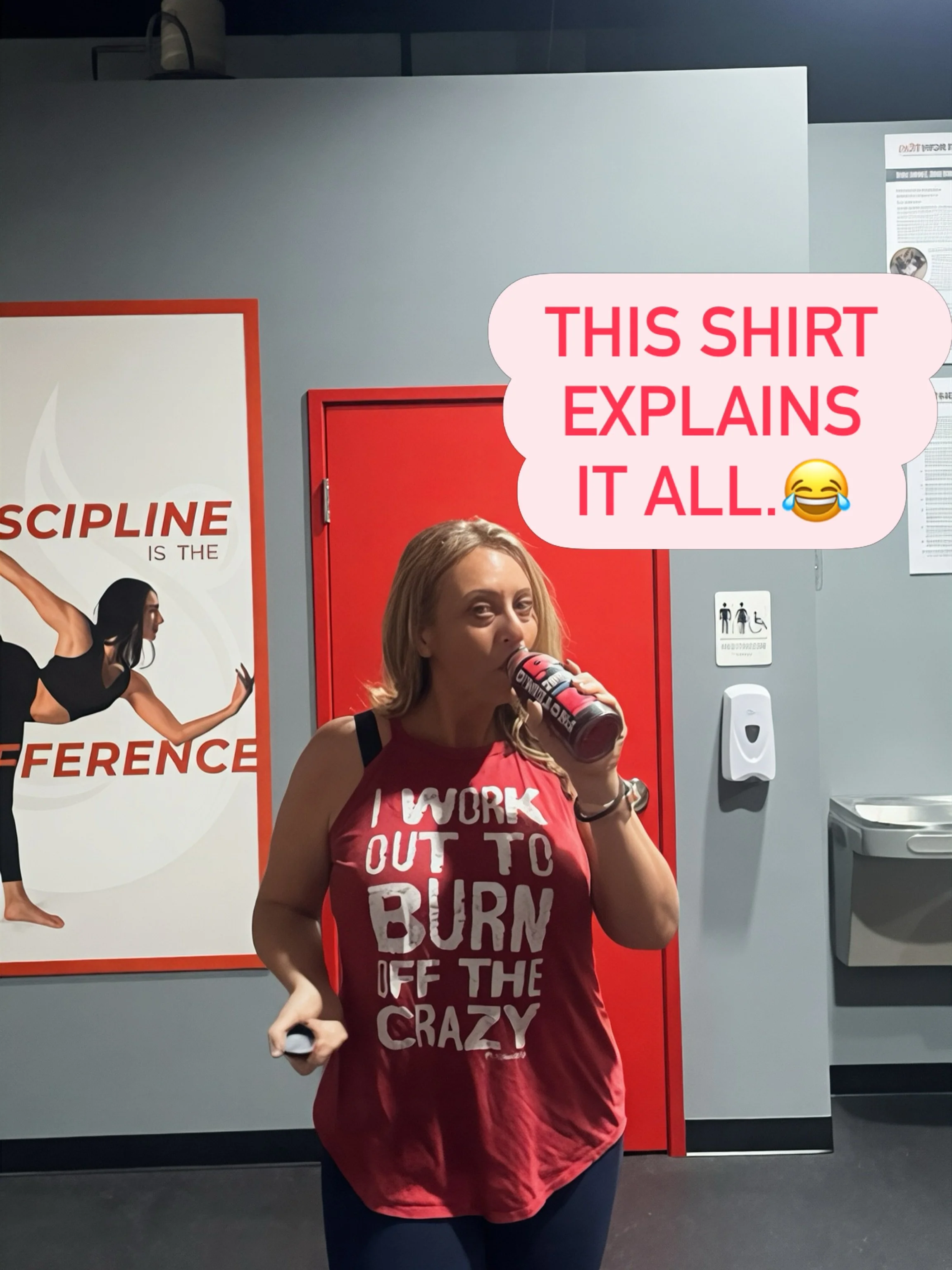 If I answered your mortgage questions today with patience and professionalism&hellip;
just know this workout helped. 😂 #hotworx #protein2o #mortgagewithcat