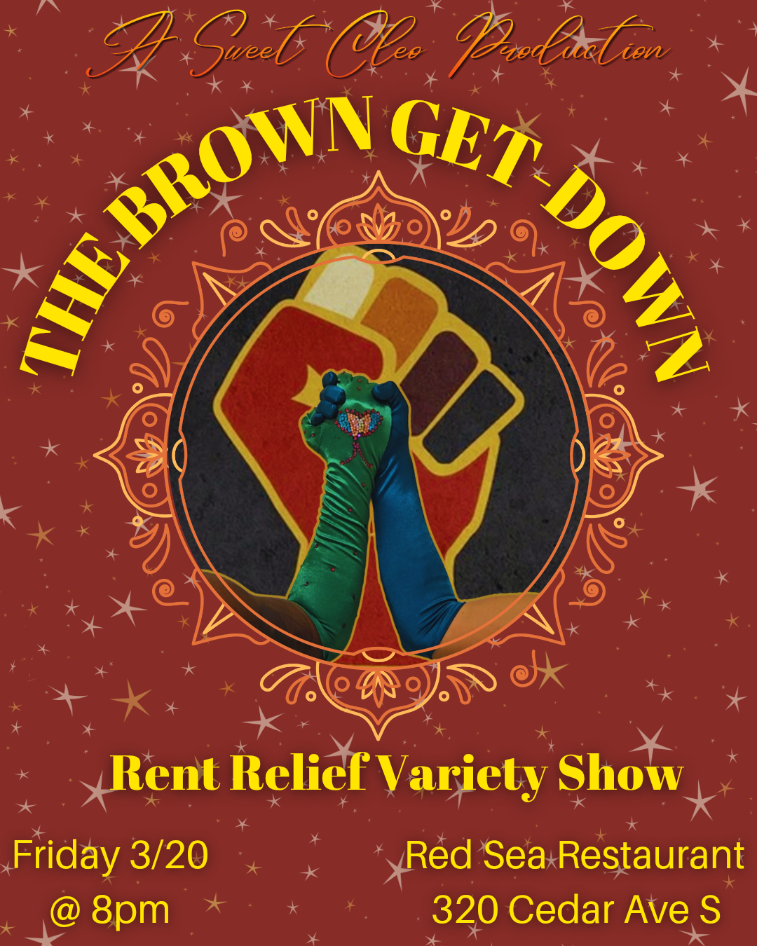 Promotional poster for The Brown Get-Down