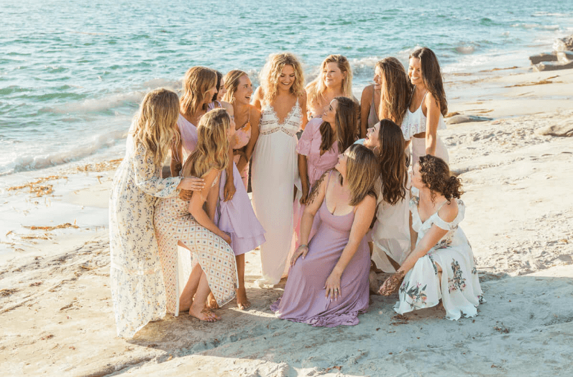 La Jolla Beach Bachelorette Photoshoot